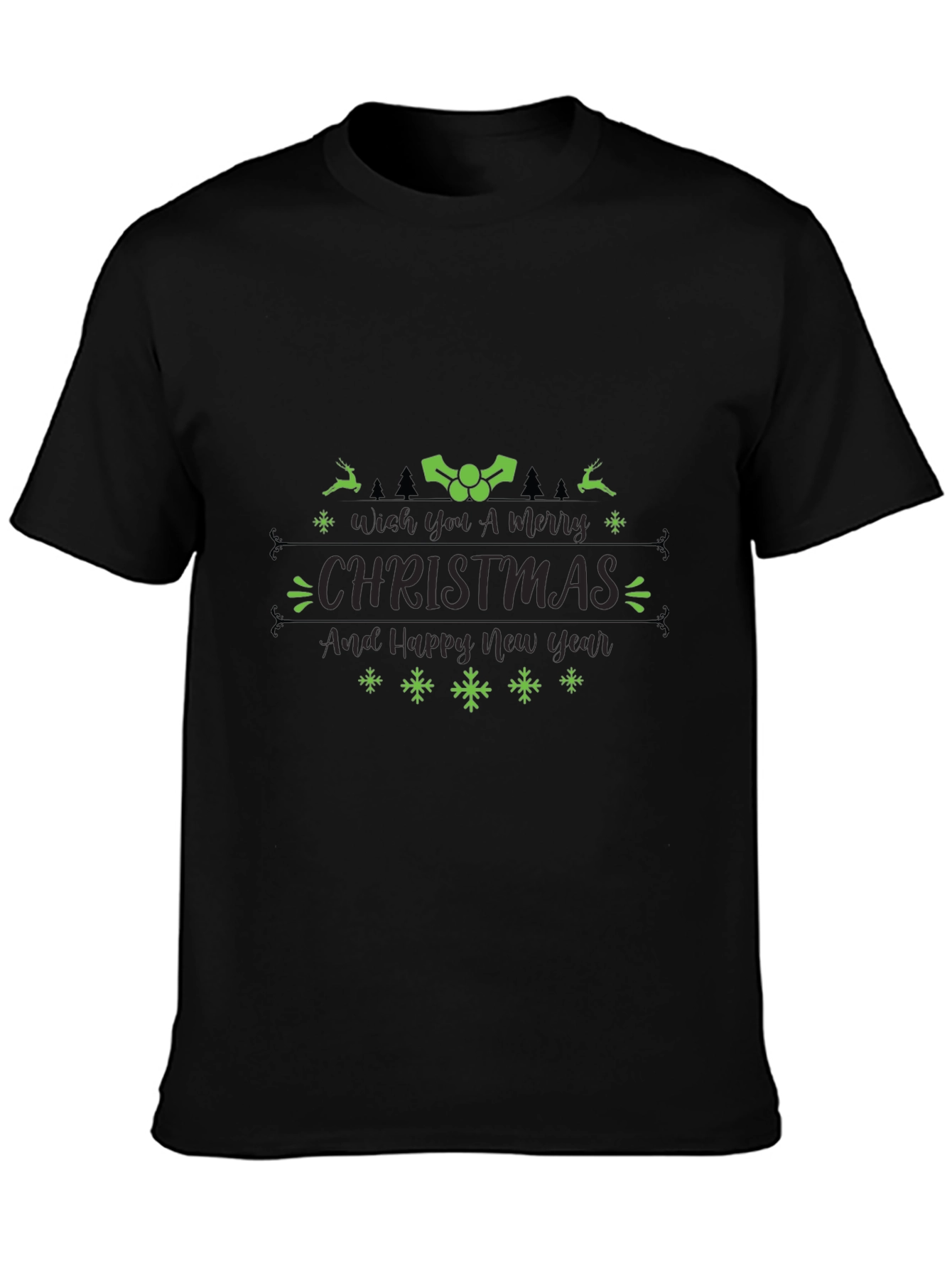 Merry Christmas & Happy New Year Graphic Tee