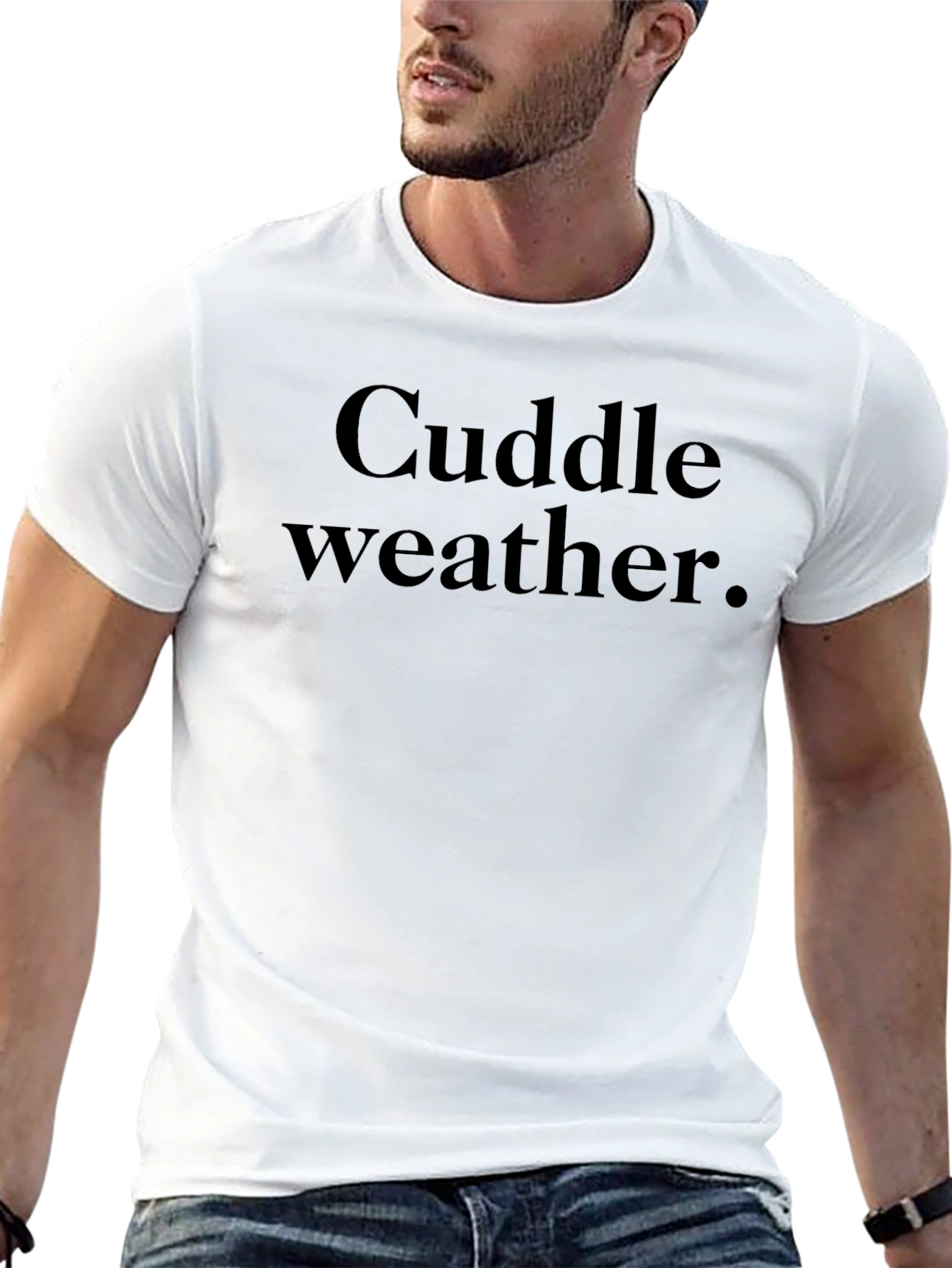 Cuddle Weather Graphic Tee - Cozy & Stylish