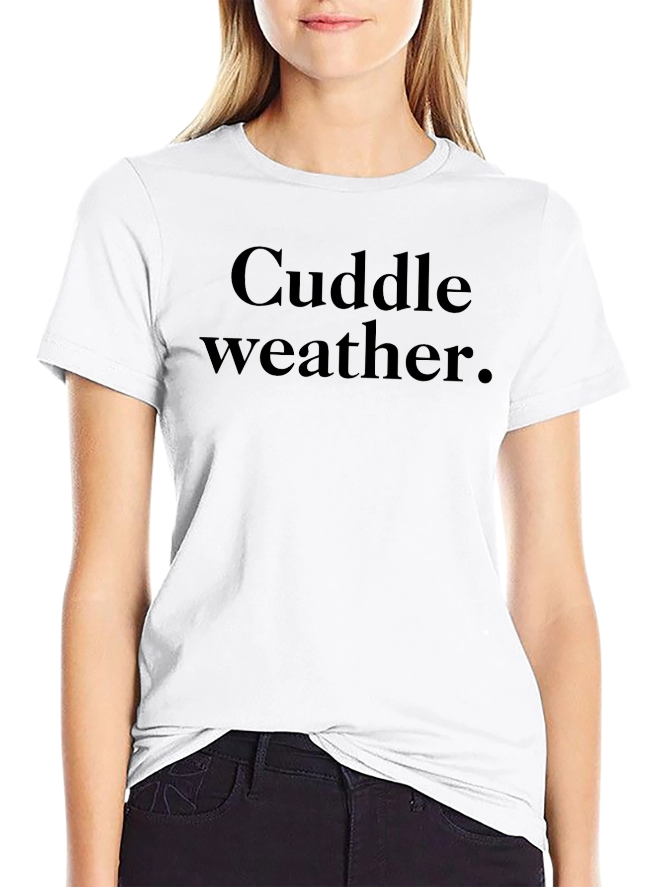Cuddle Weather Graphic Tee - Cozy & Stylish
