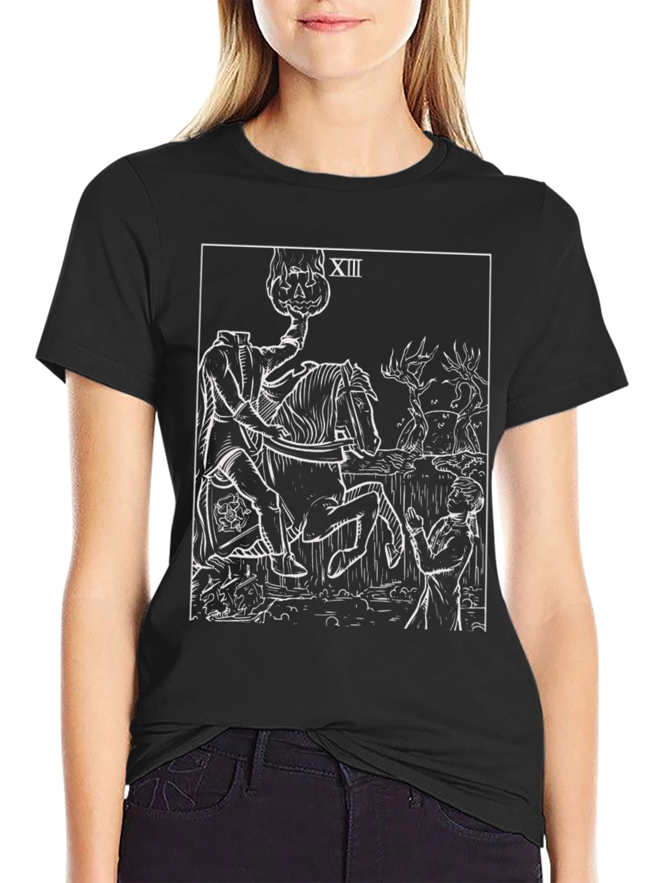 Headless Horseman T-Shirt - Halloween Graphic Tee