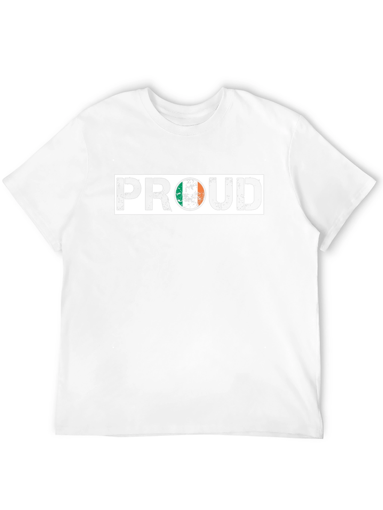 Proud Irish Flag Graphic T-Shirt
