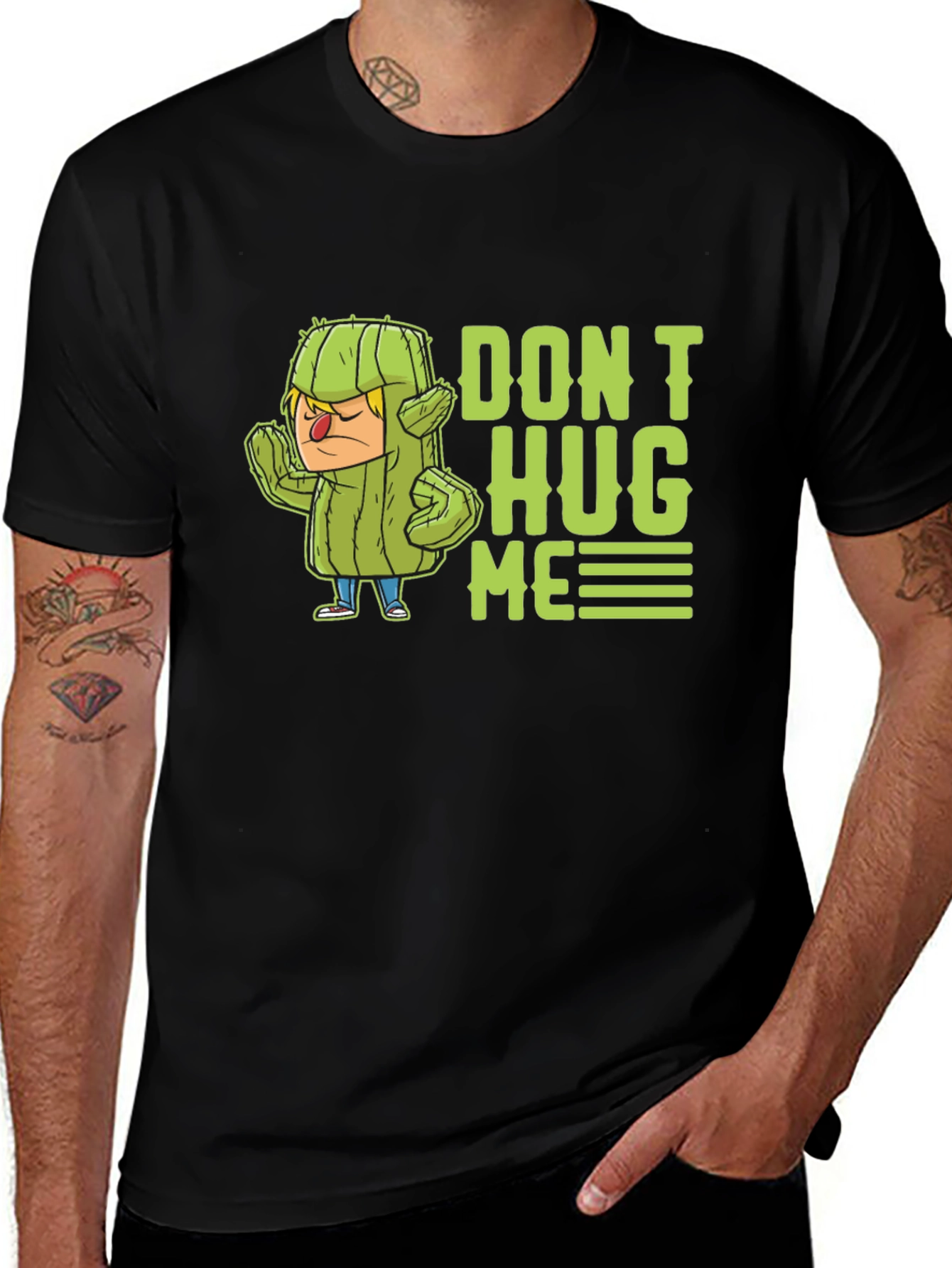 Dont Hug Me Cactus T-Shirt