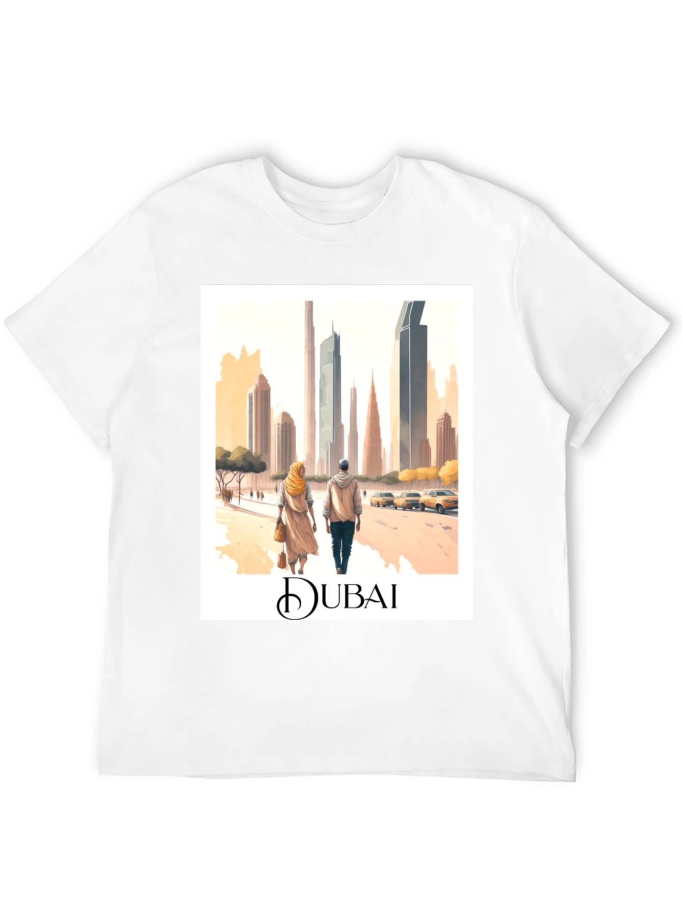 Dubai Travel Souvenir Tee