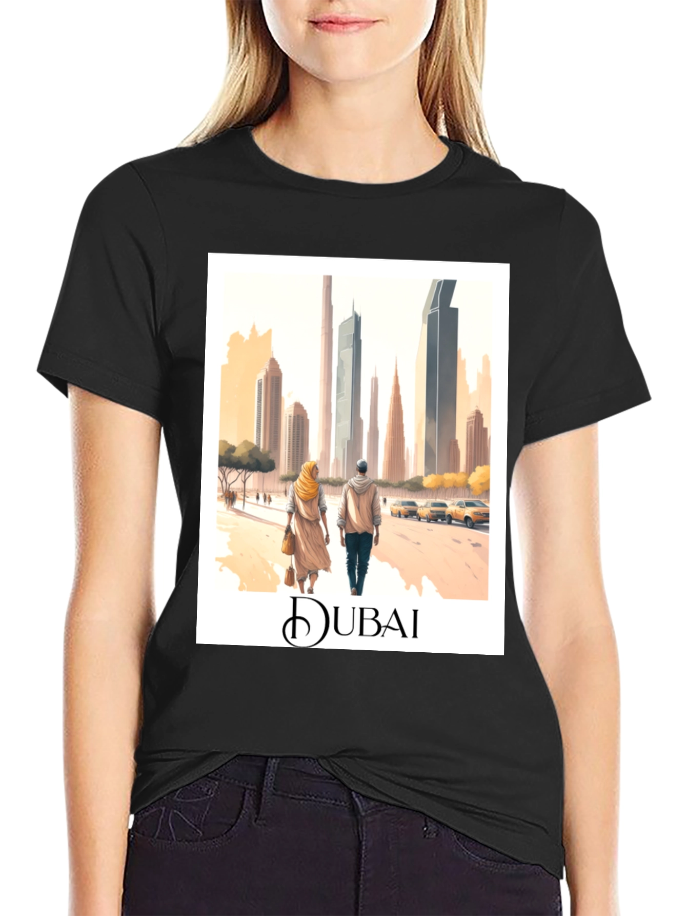 Dubai Travel Souvenir Tee