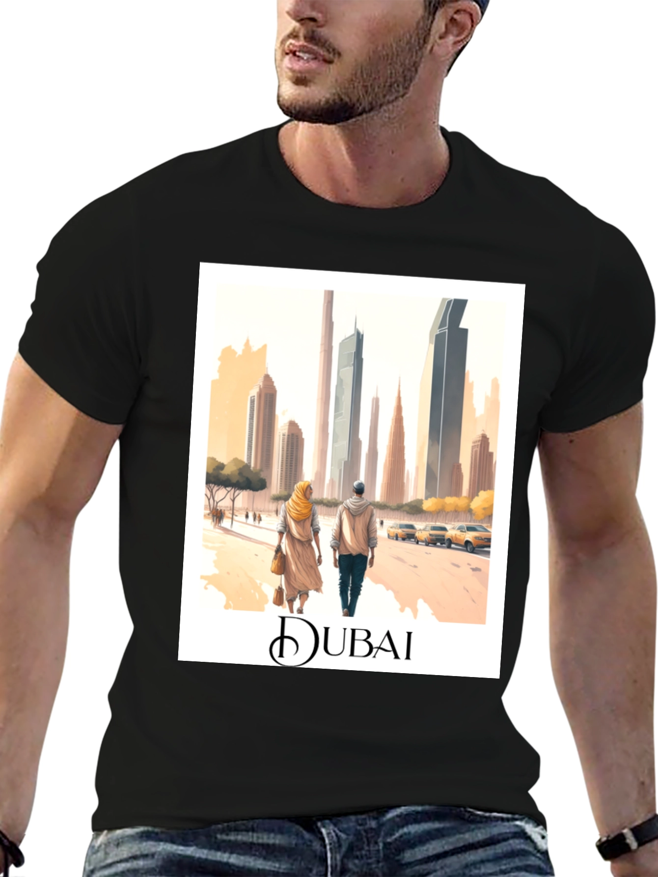 Dubai Travel Souvenir Tee