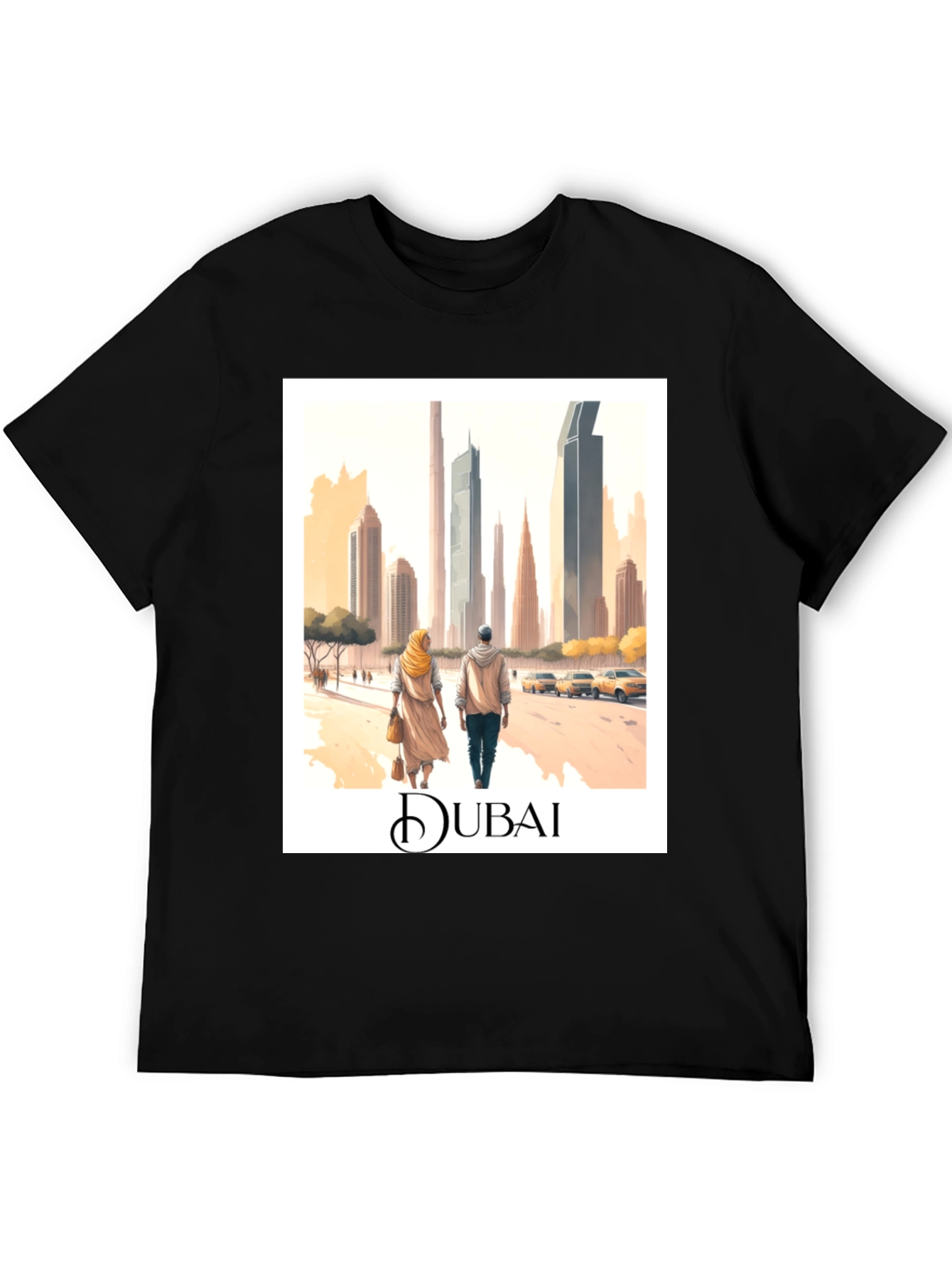 Dubai Travel Souvenir Tee