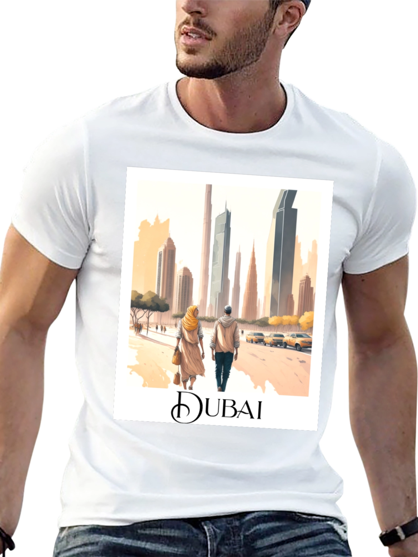 Dubai Travel Souvenir Tee
