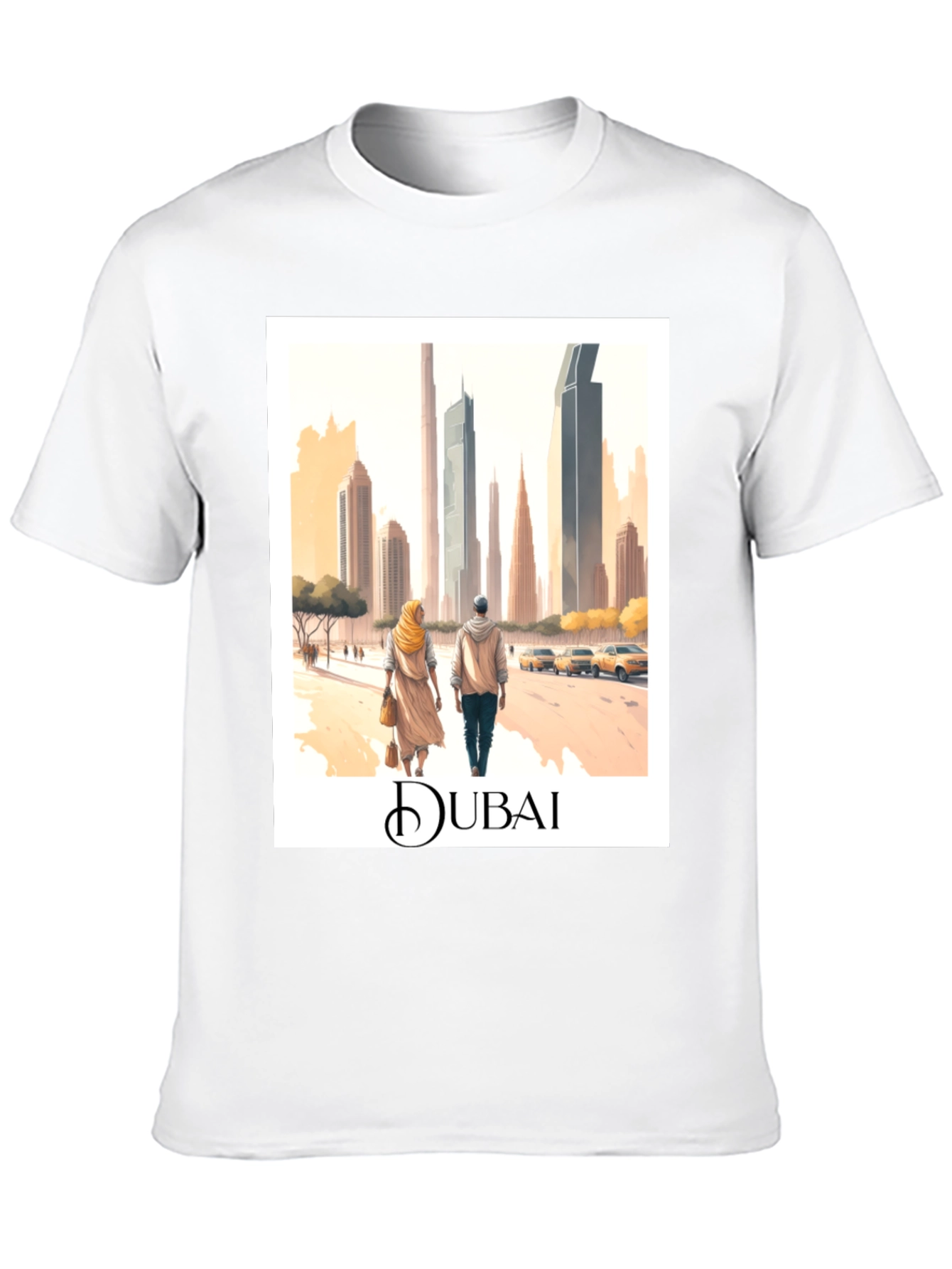 Dubai Travel Souvenir Tee