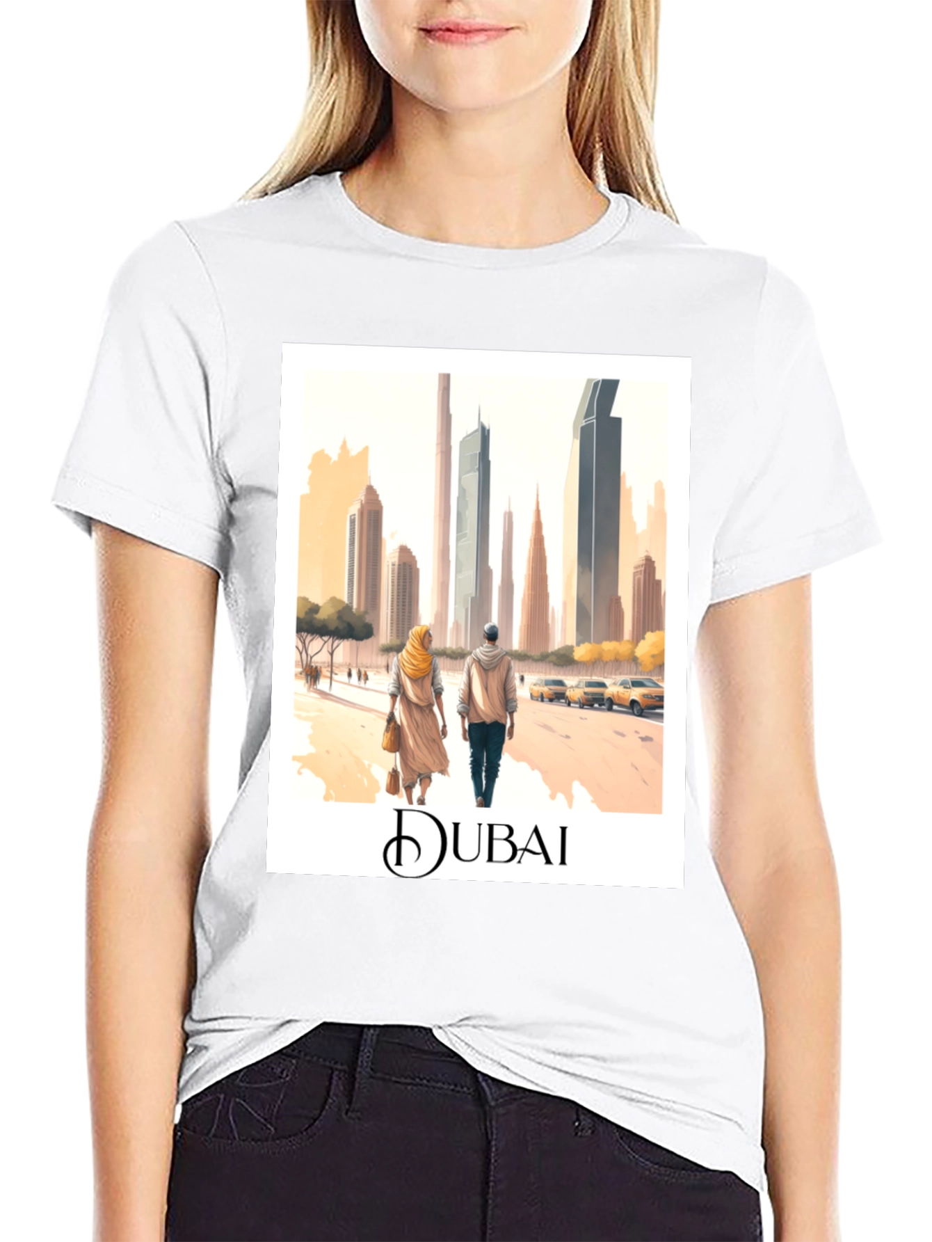 Dubai Travel Souvenir Tee
