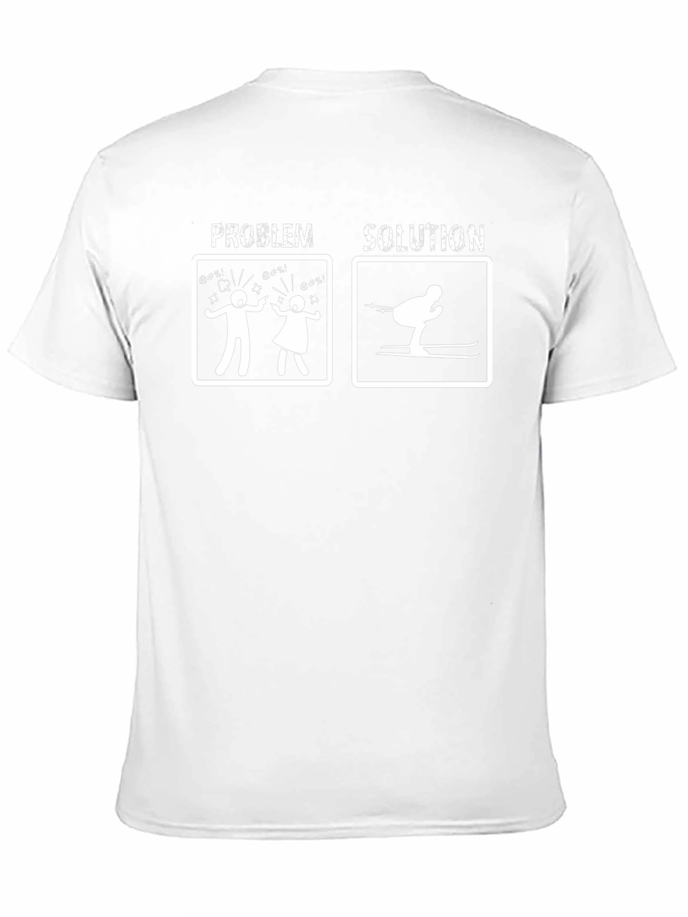 Problem Solution Skiing T-Shirt