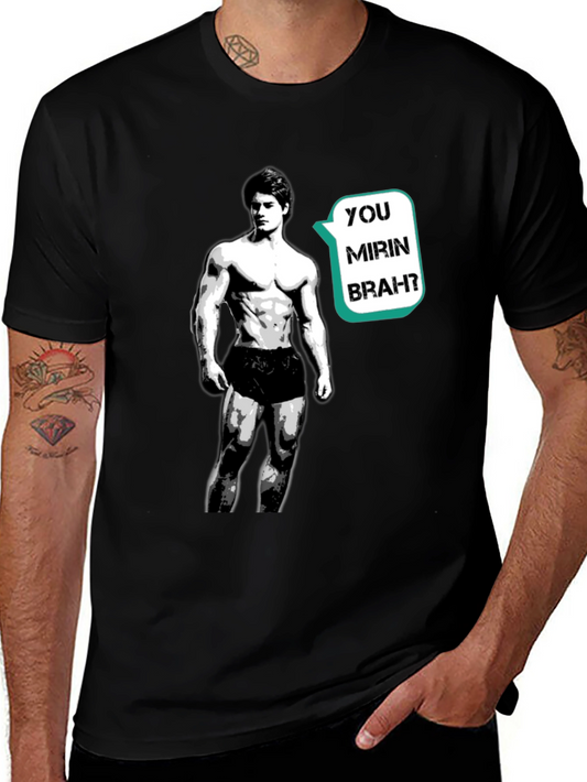Zyzz You Mirin Bra T-Shirt - Black