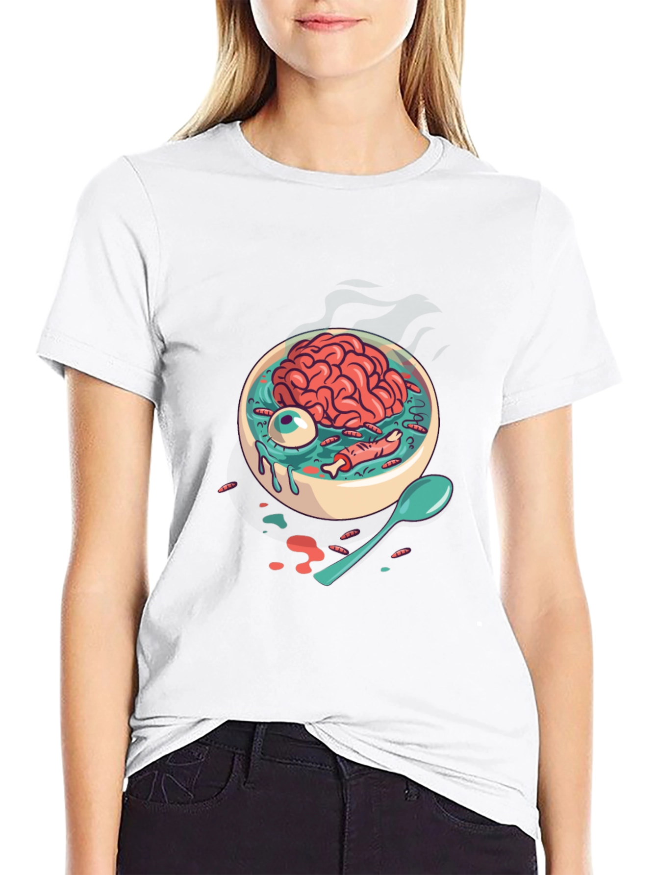 Brain Soup Graphic Tee - Halloween Style