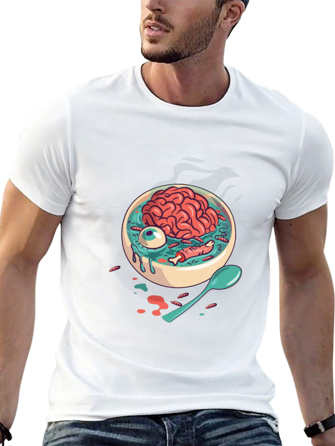Brain Soup Graphic Tee - Halloween Style