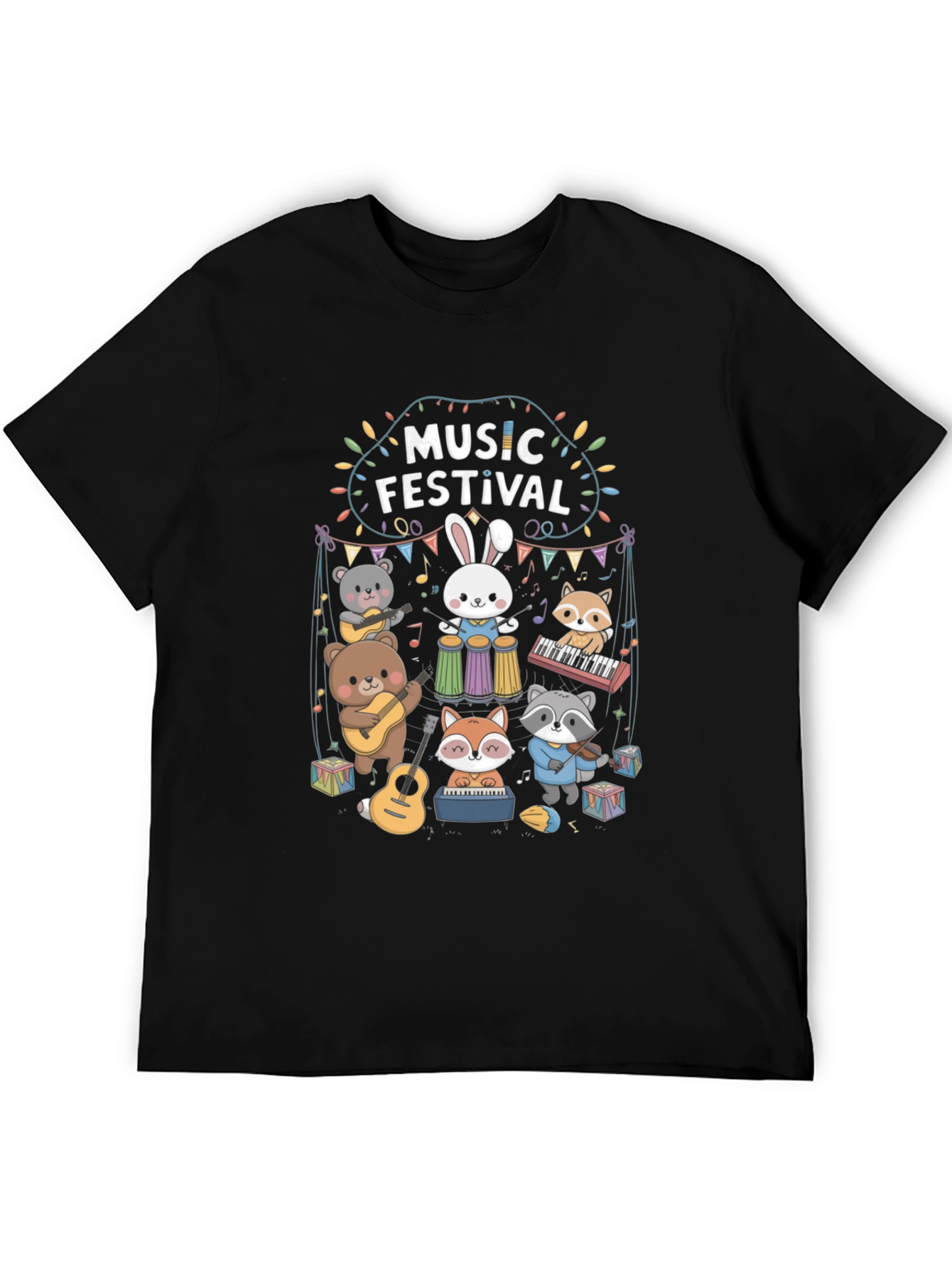 Music Festival Animal Band T-Shirt