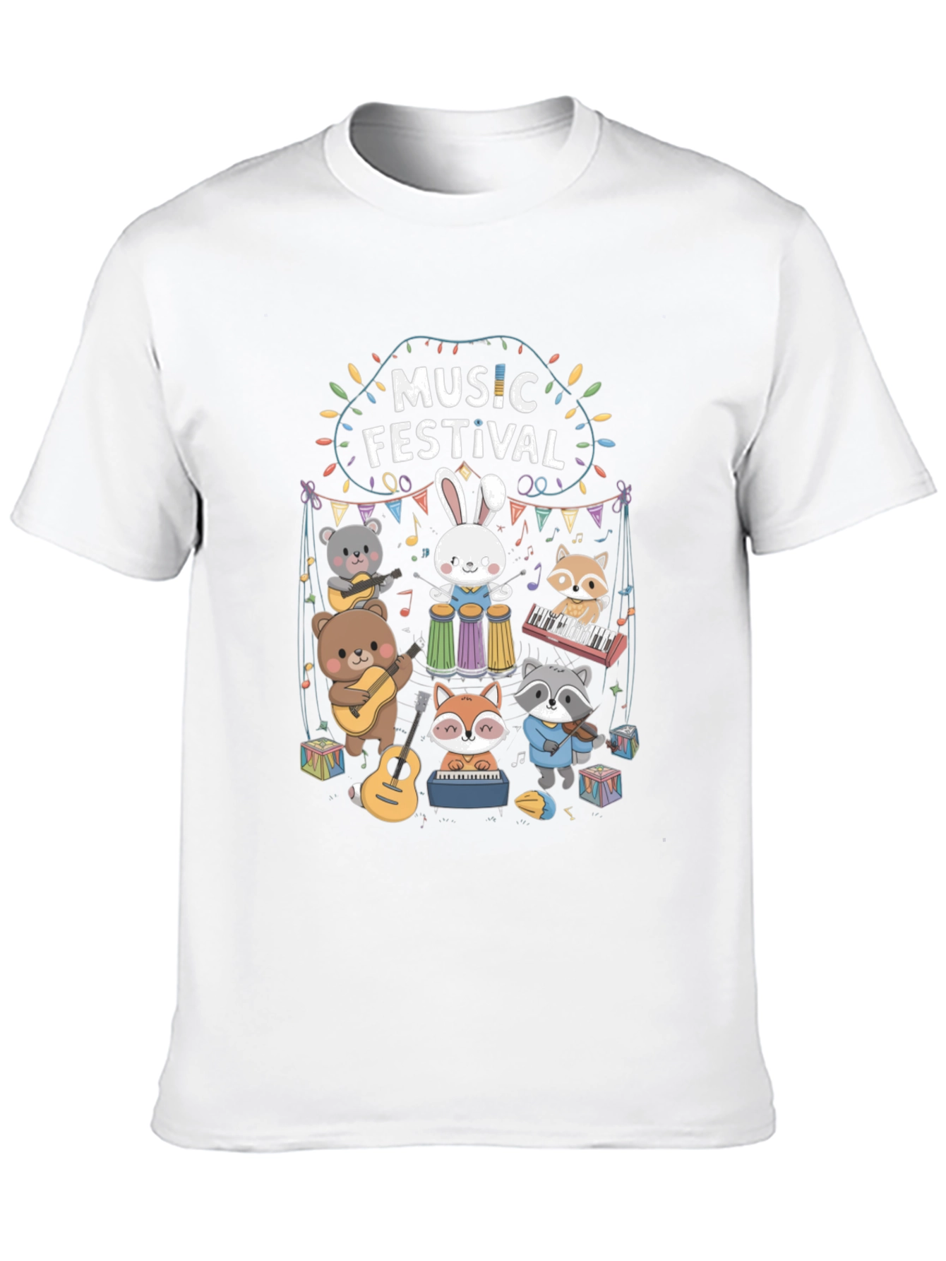 Music Festival Animal Band T-Shirt