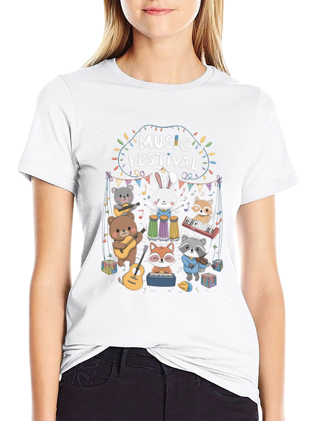 Music Festival Animal Band T-Shirt