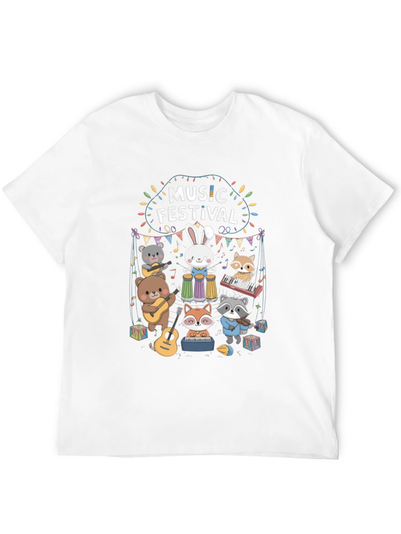 Music Festival Animal Band T-Shirt