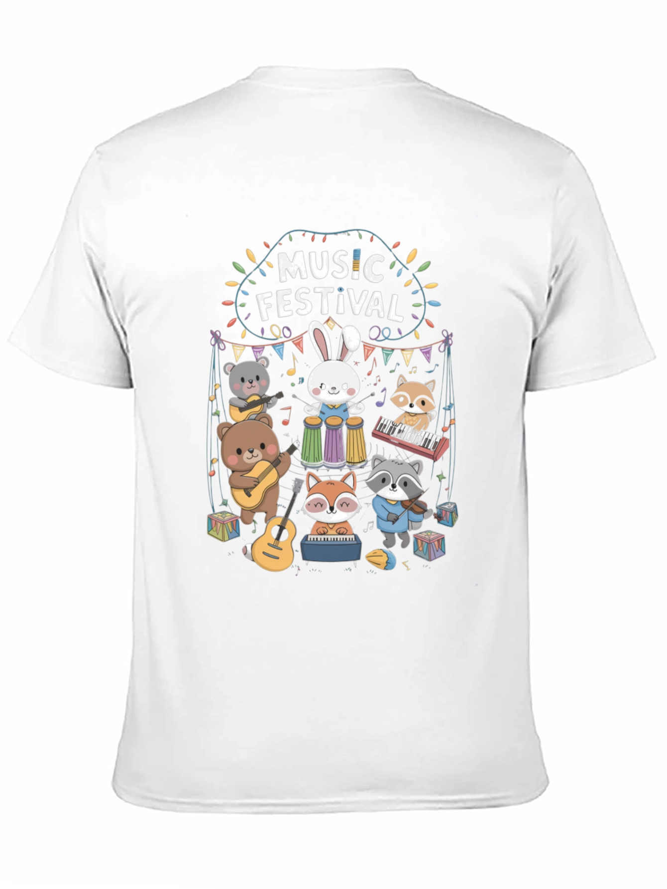 Music Festival Animal Band T-Shirt