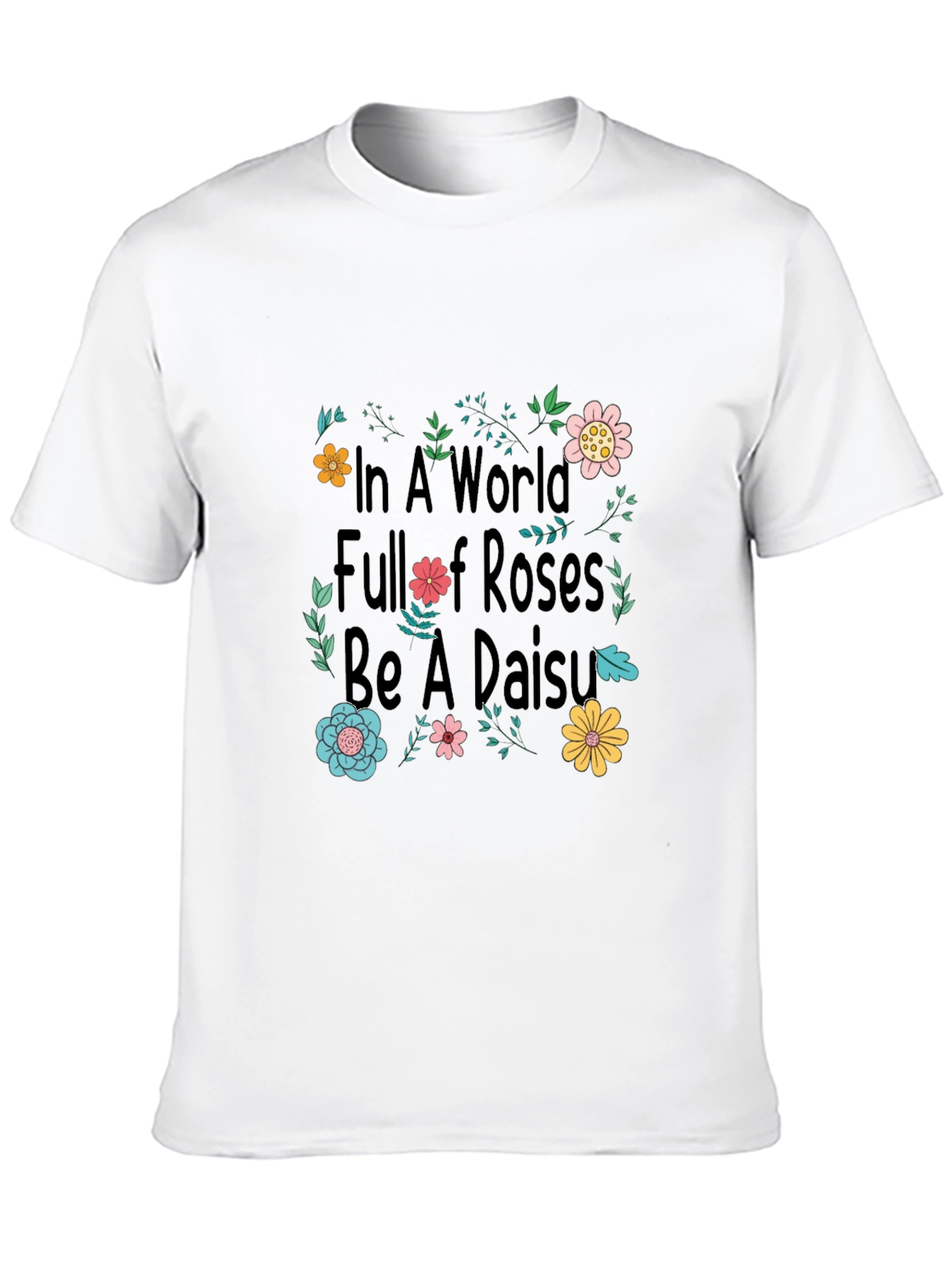 Floral Be A Daisy Graphic Tee