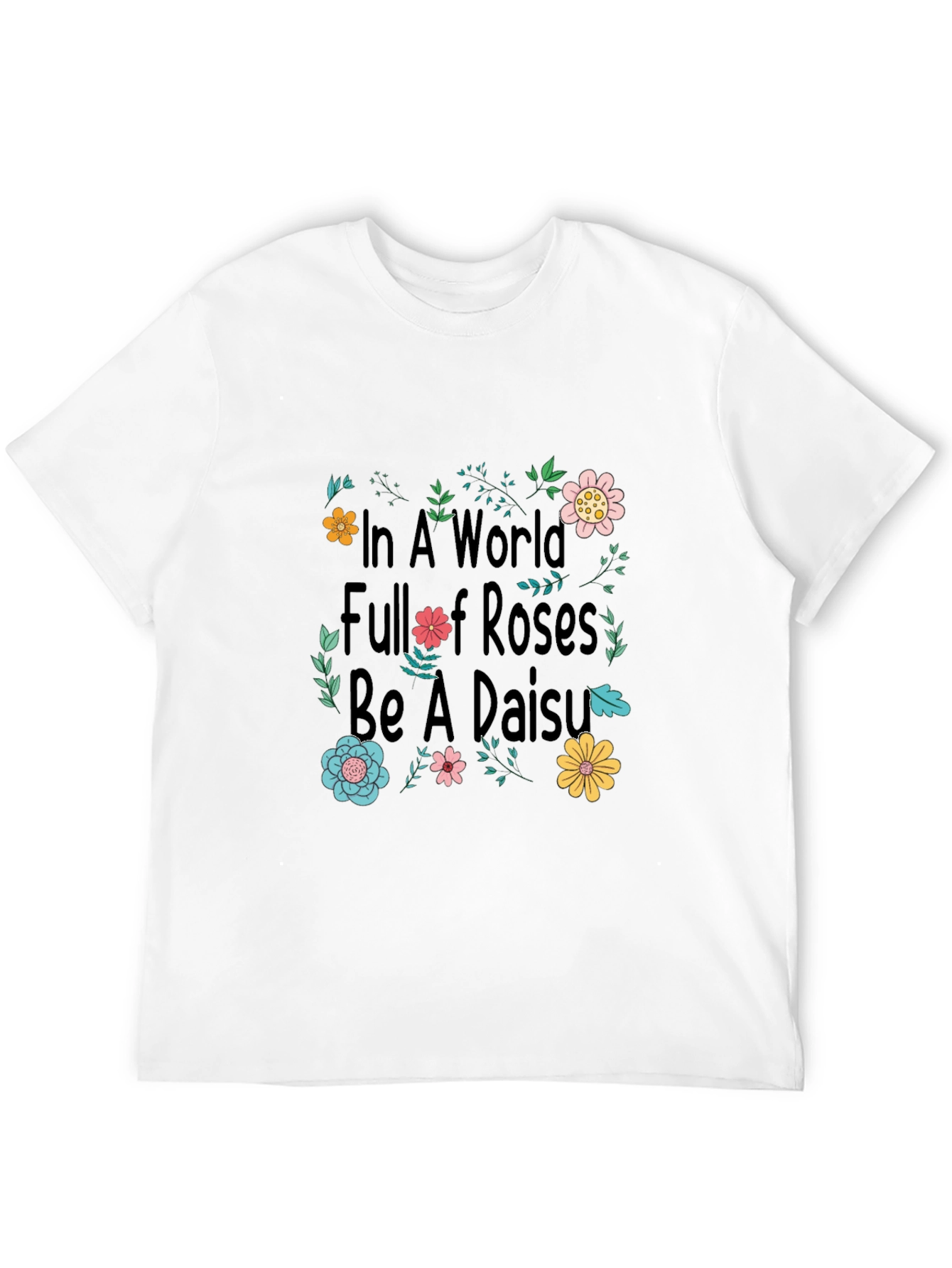 Floral Be A Daisy Graphic Tee