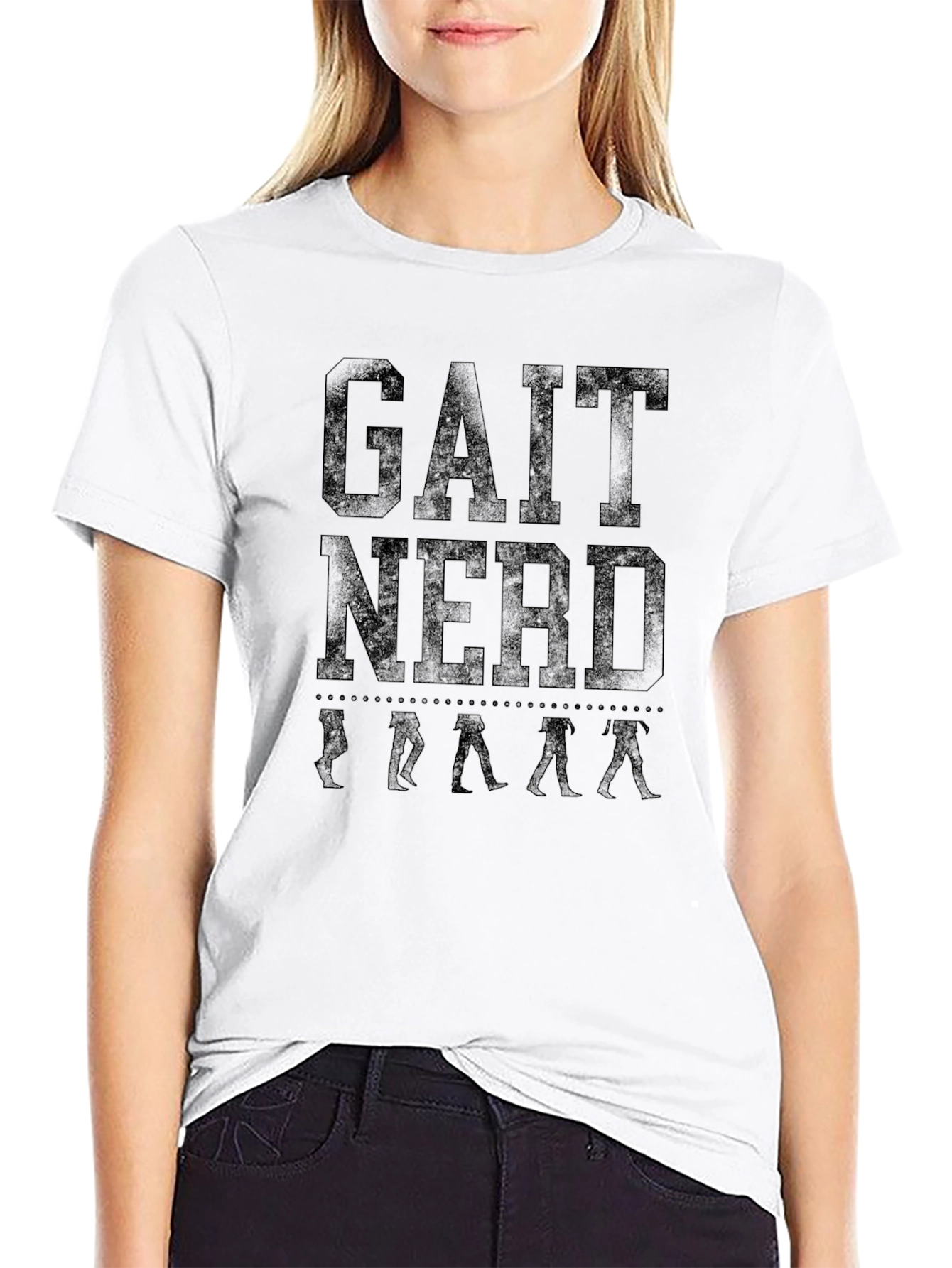 Gait Nerd T-Shirt - Anatomical Walking Pattern