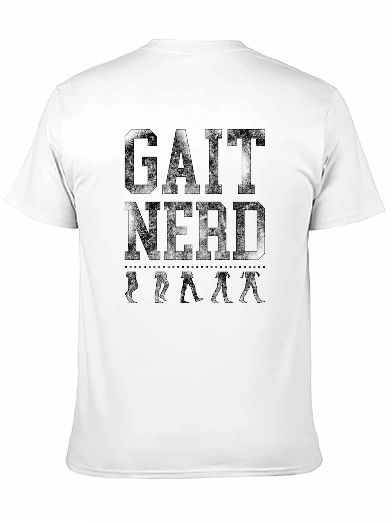 Gait Nerd T-Shirt - Anatomical Walking Pattern