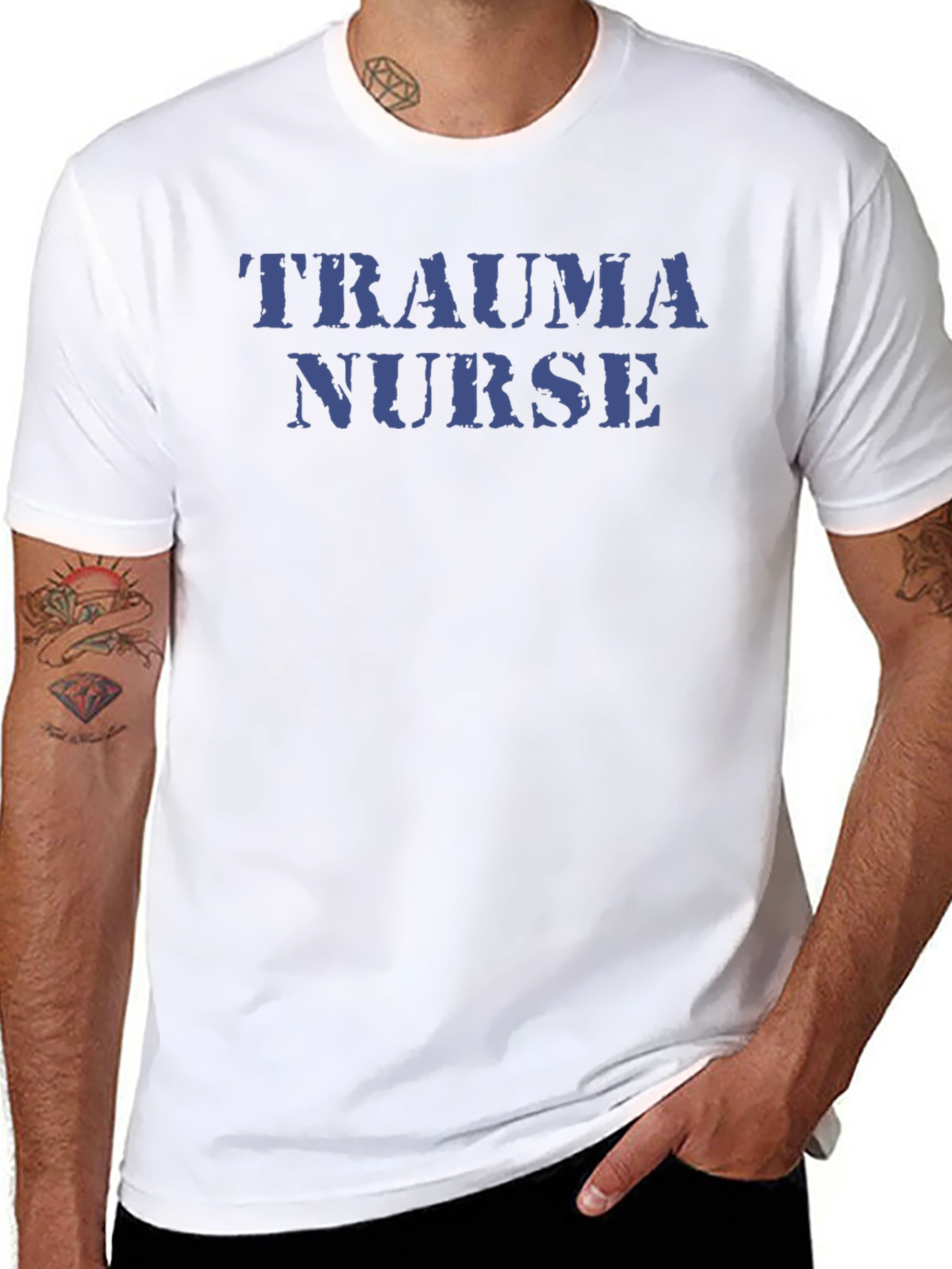Trauma Nurse Graphic Tee - Stylish & Comfortable