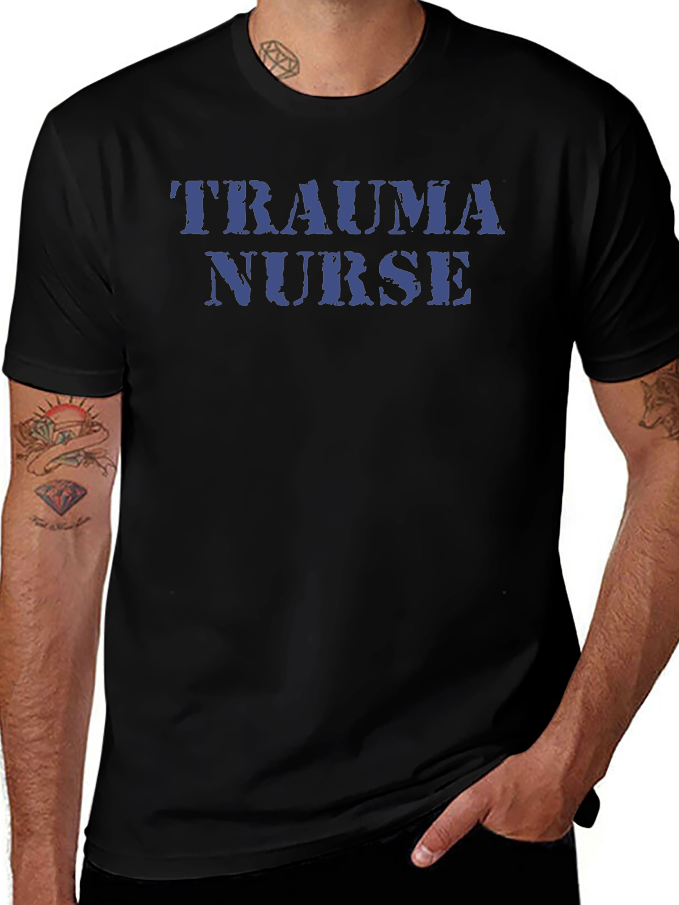 Trauma Nurse Graphic Tee - Stylish & Comfortable
