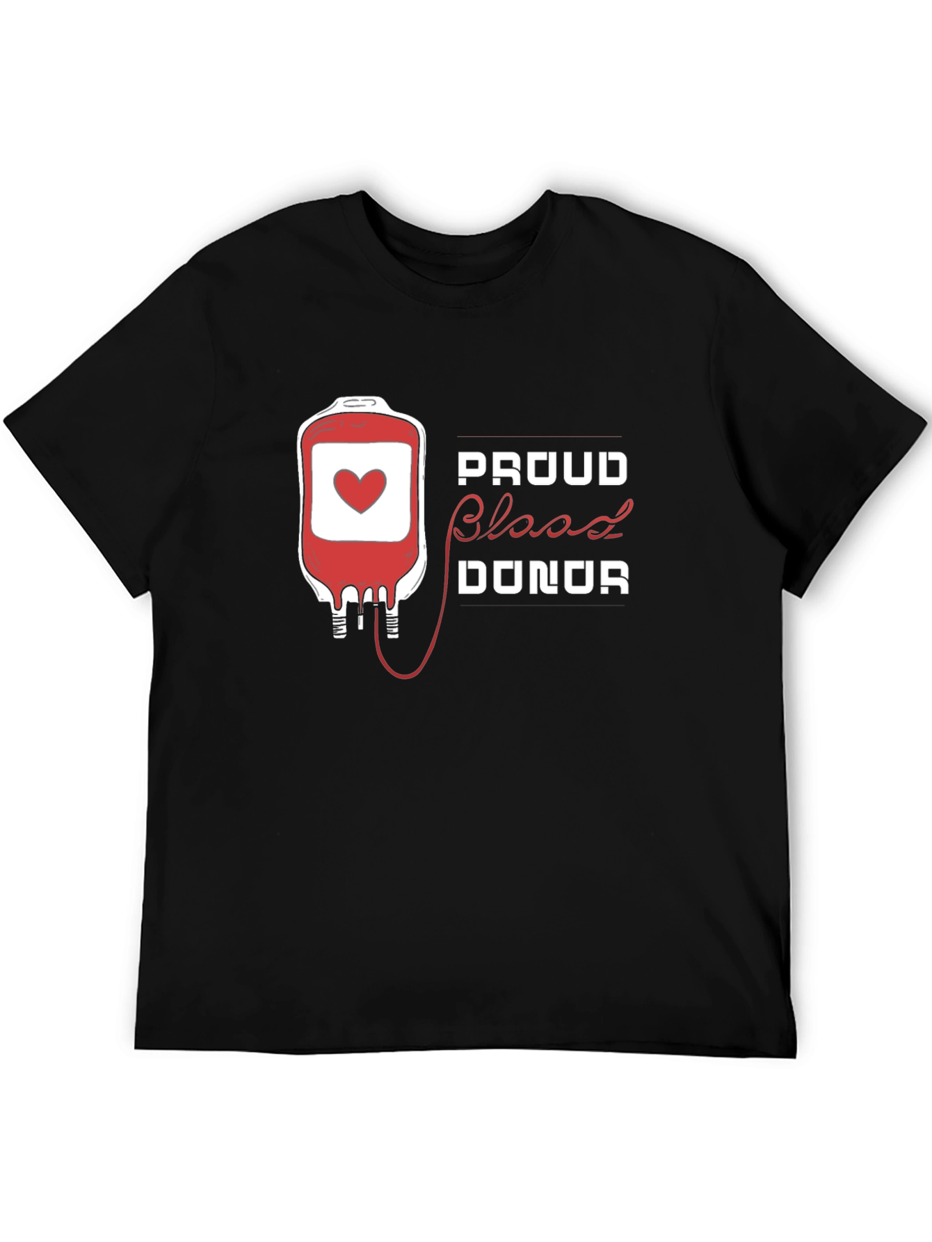 Proud Blood Donor Graphic Tee