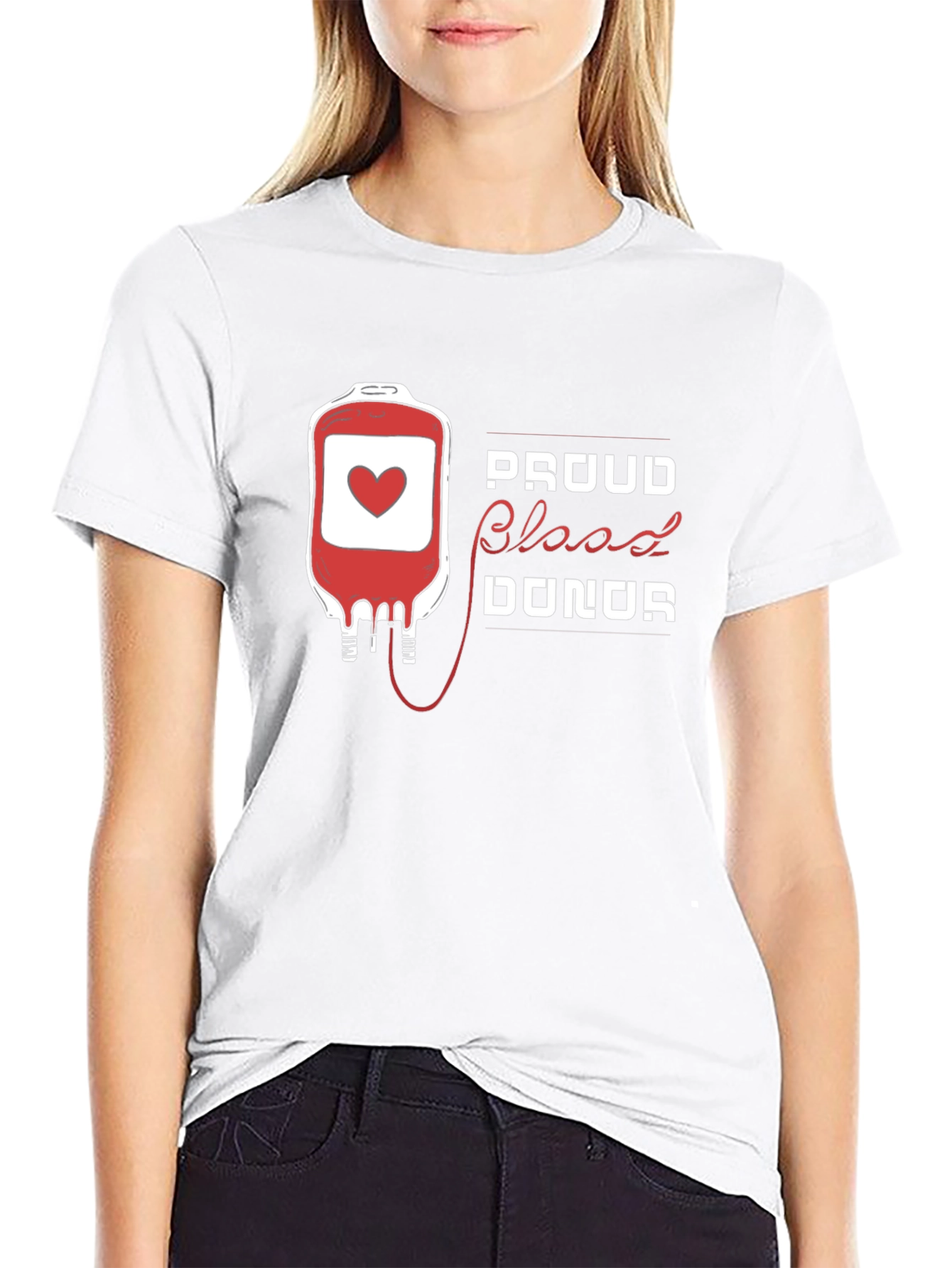Proud Blood Donor Graphic Tee