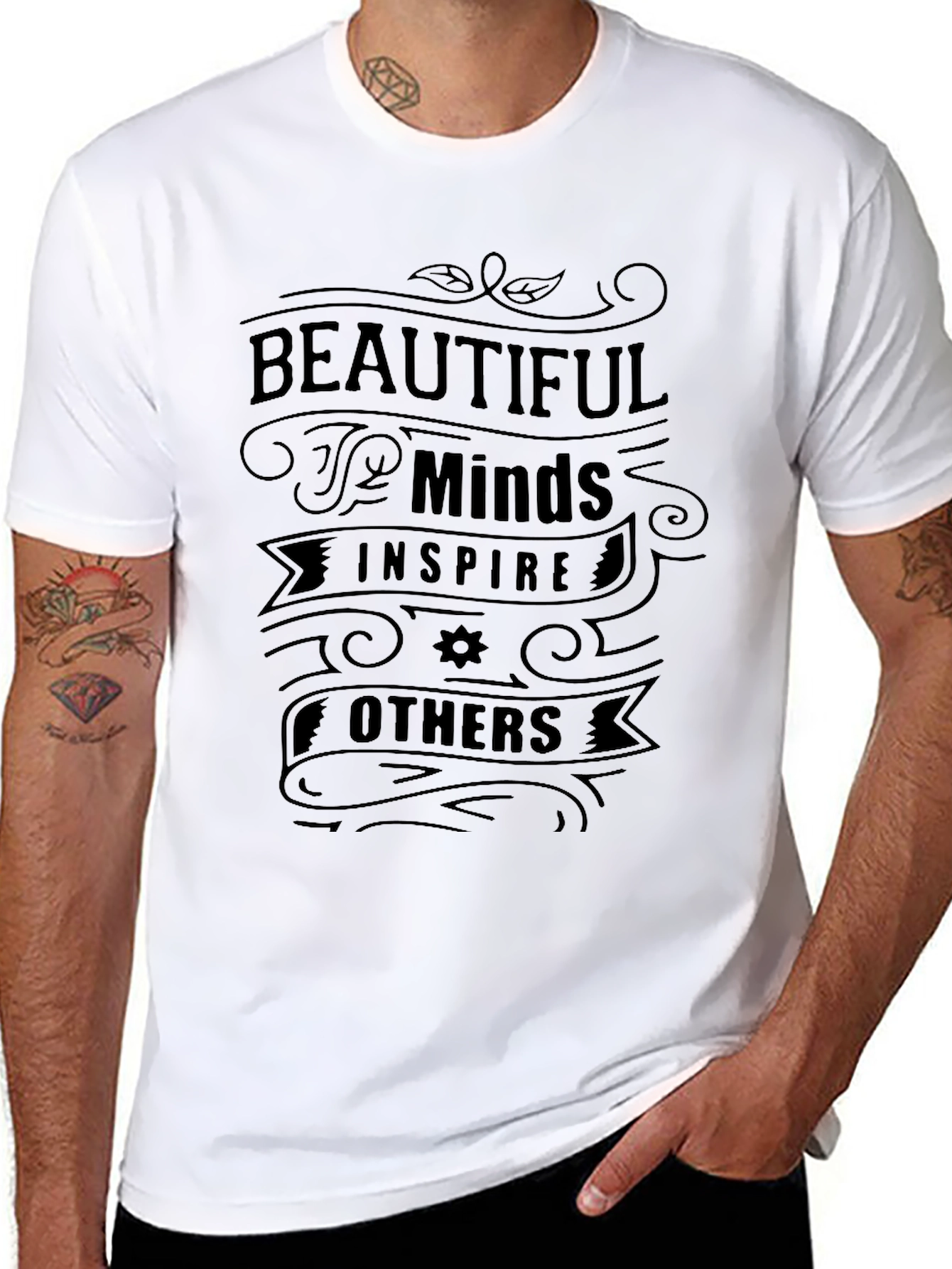 Inspiring Minds Graphic Tee - Black