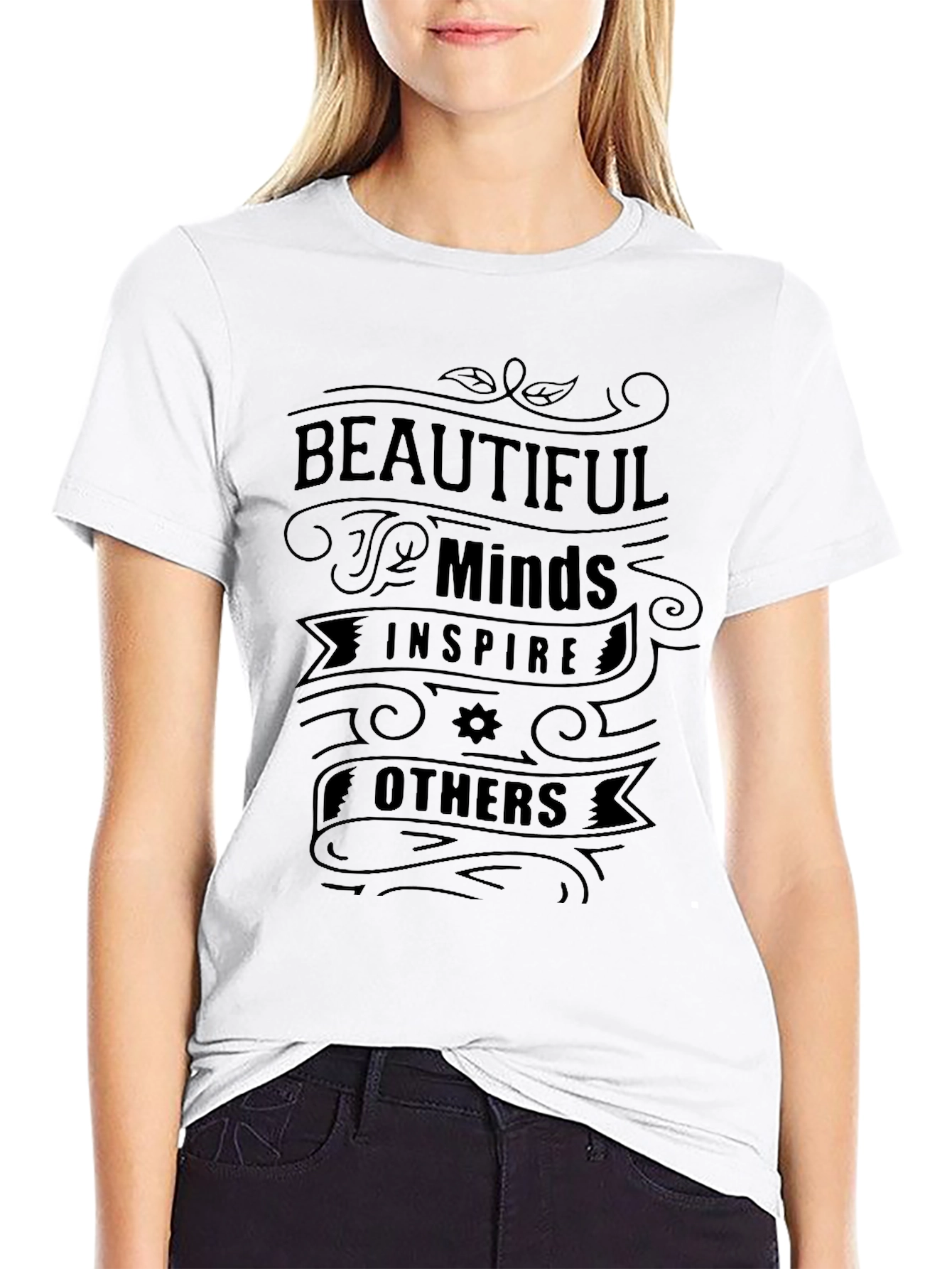 Inspiring Minds Graphic Tee - Black