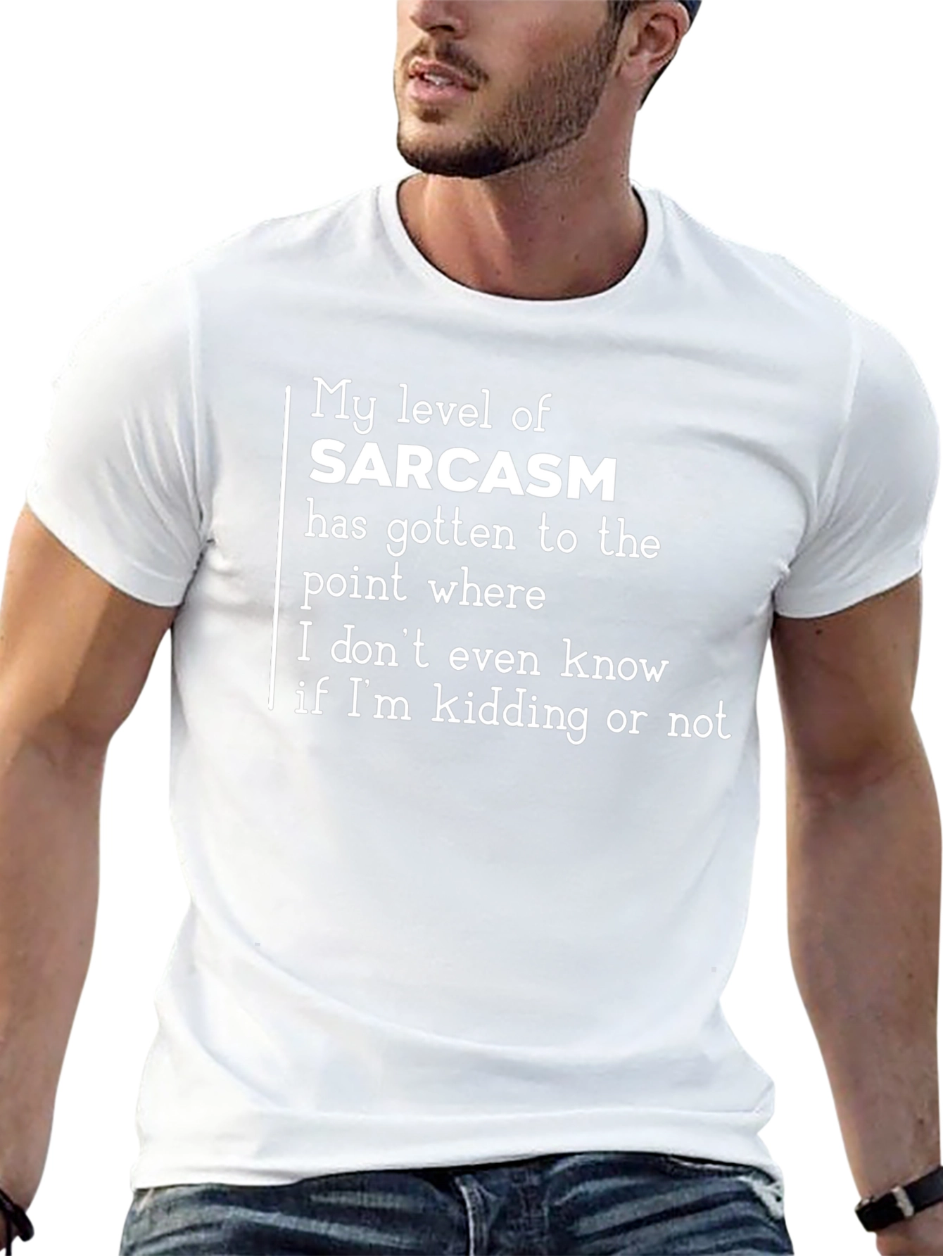 Sarcasm Level T-Shirt - Funny Graphic Tee