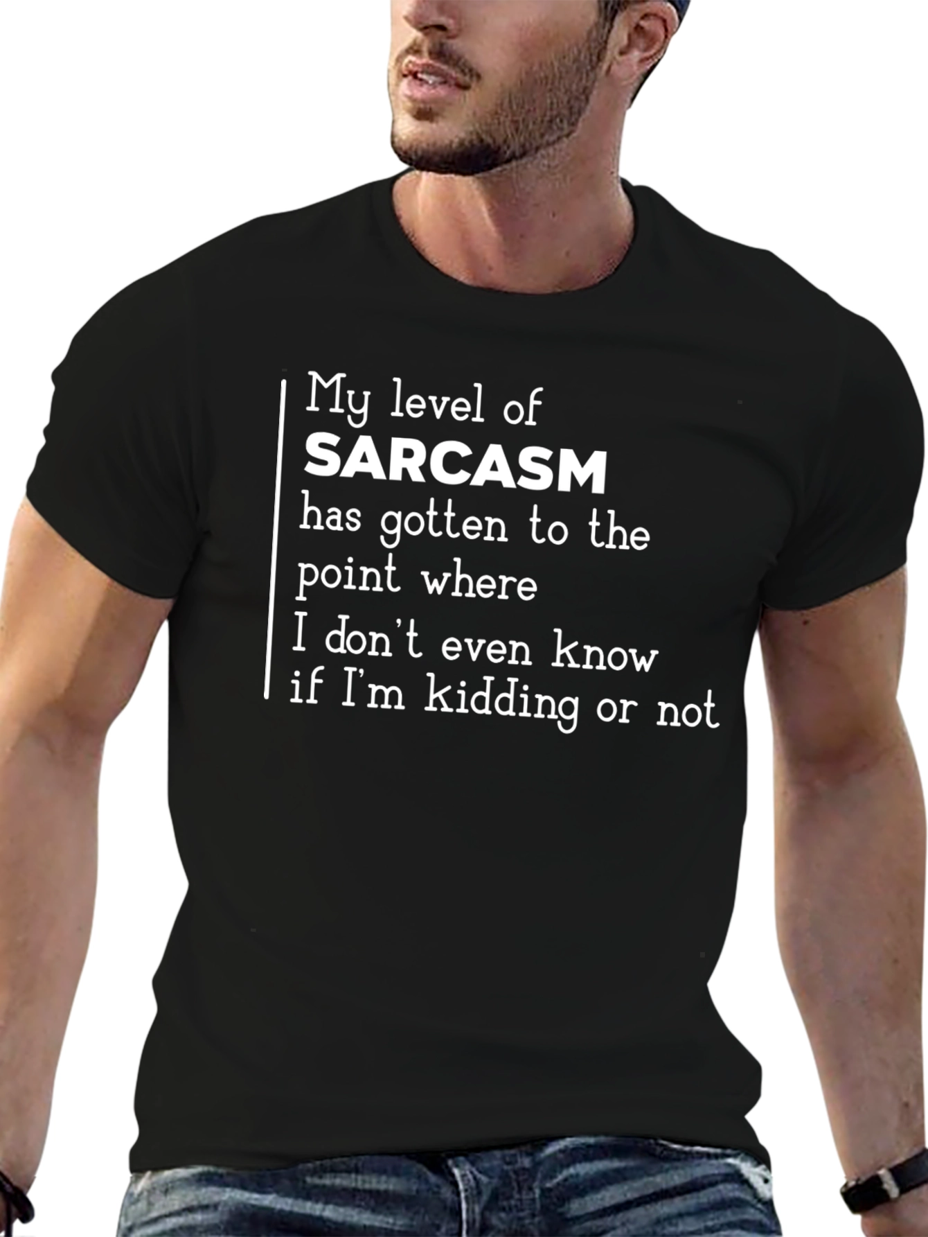 Sarcasm Level T-Shirt - Funny Graphic Tee