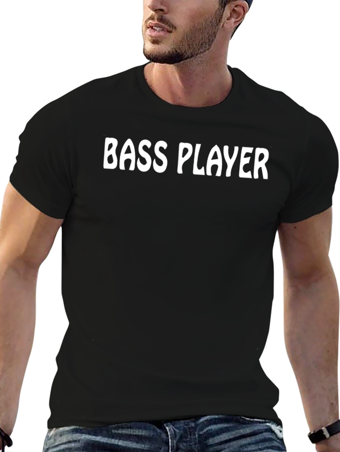 Bass Player Graphic Tee - Musician T-Shirt