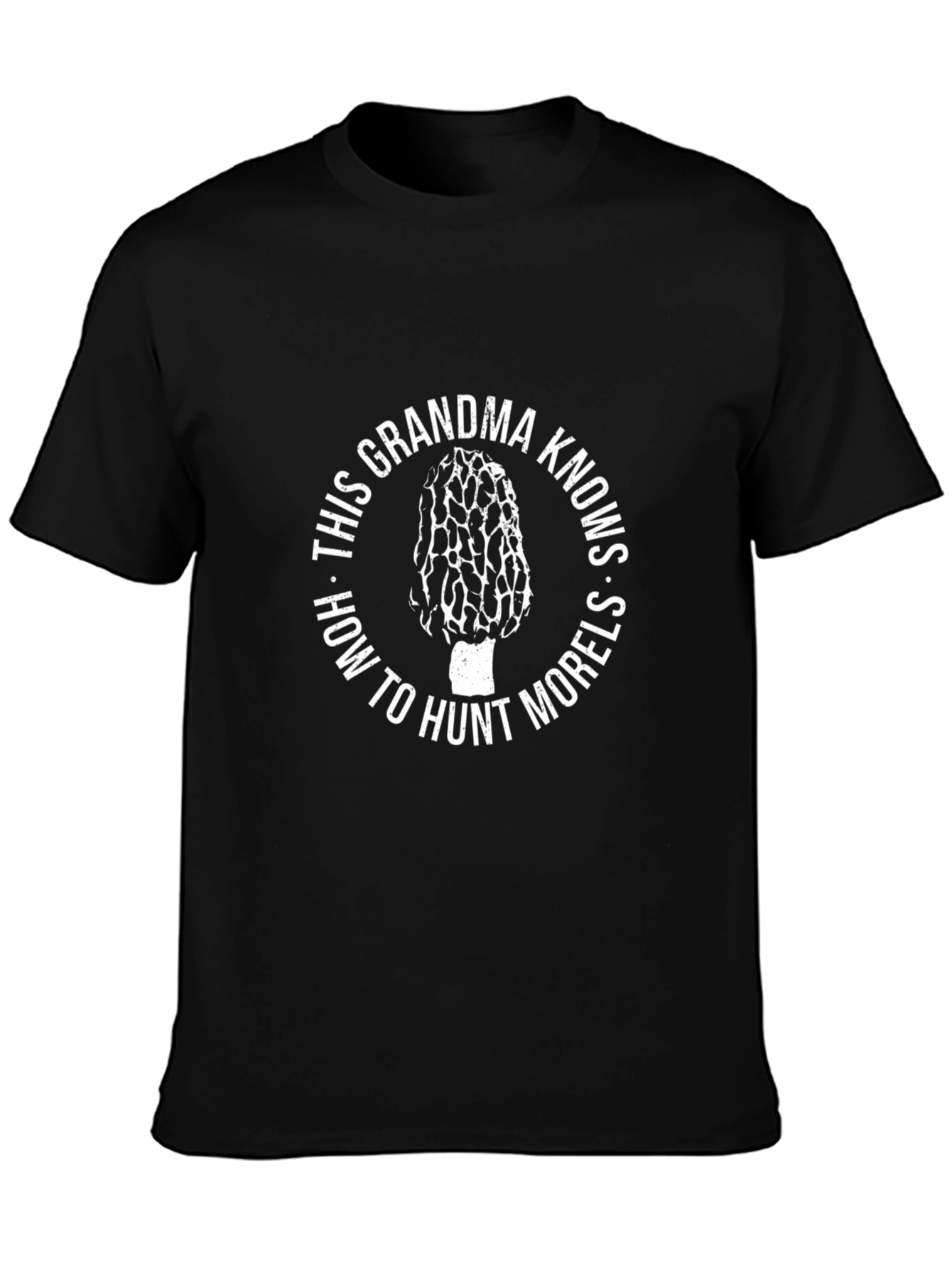 Grandma Morel Mushroom Hunting T-Shirt