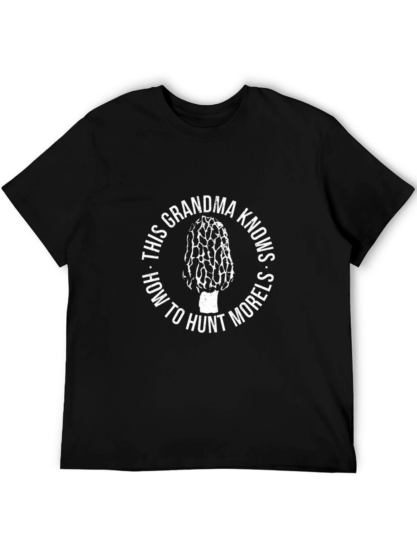 Grandma Morel Mushroom Hunting T-Shirt