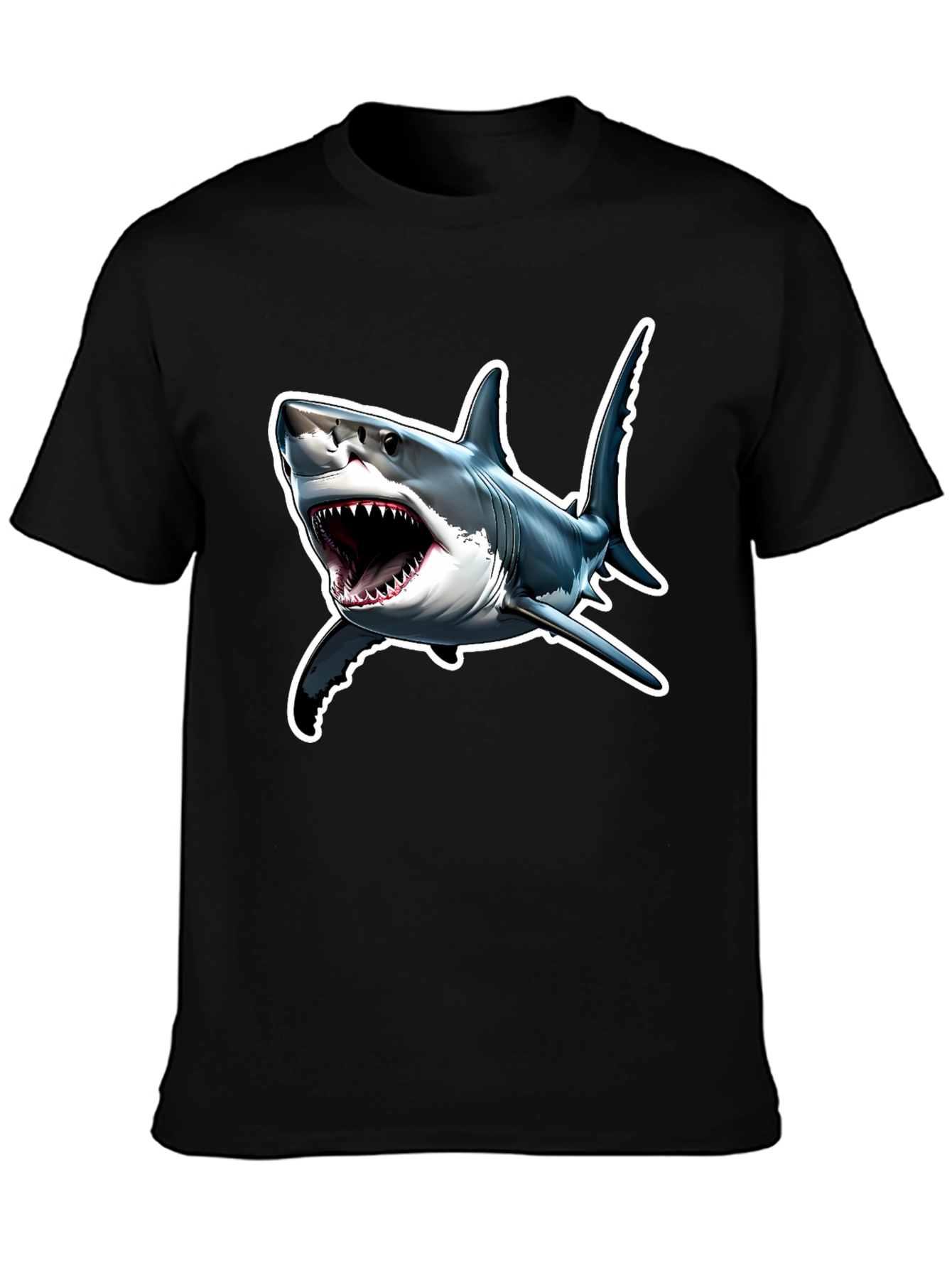 Shark Attack T-Shirt - Bold Graphic Tee