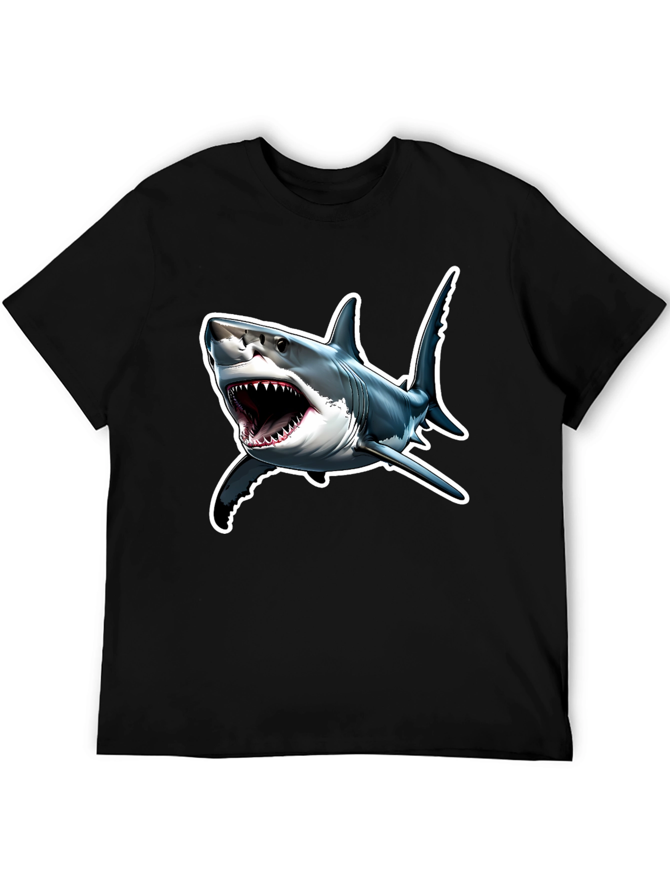 Shark Attack T-Shirt - Bold Graphic Tee