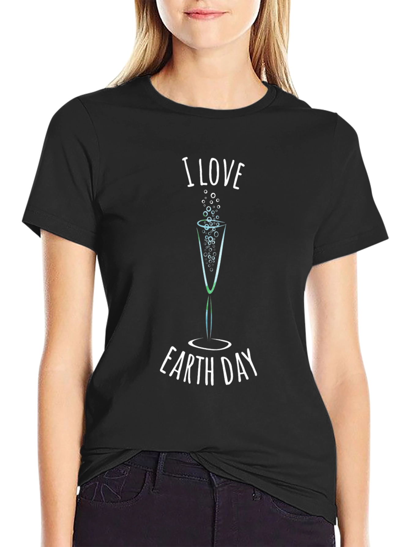 I Love Earth Day Graphic T-Shirt