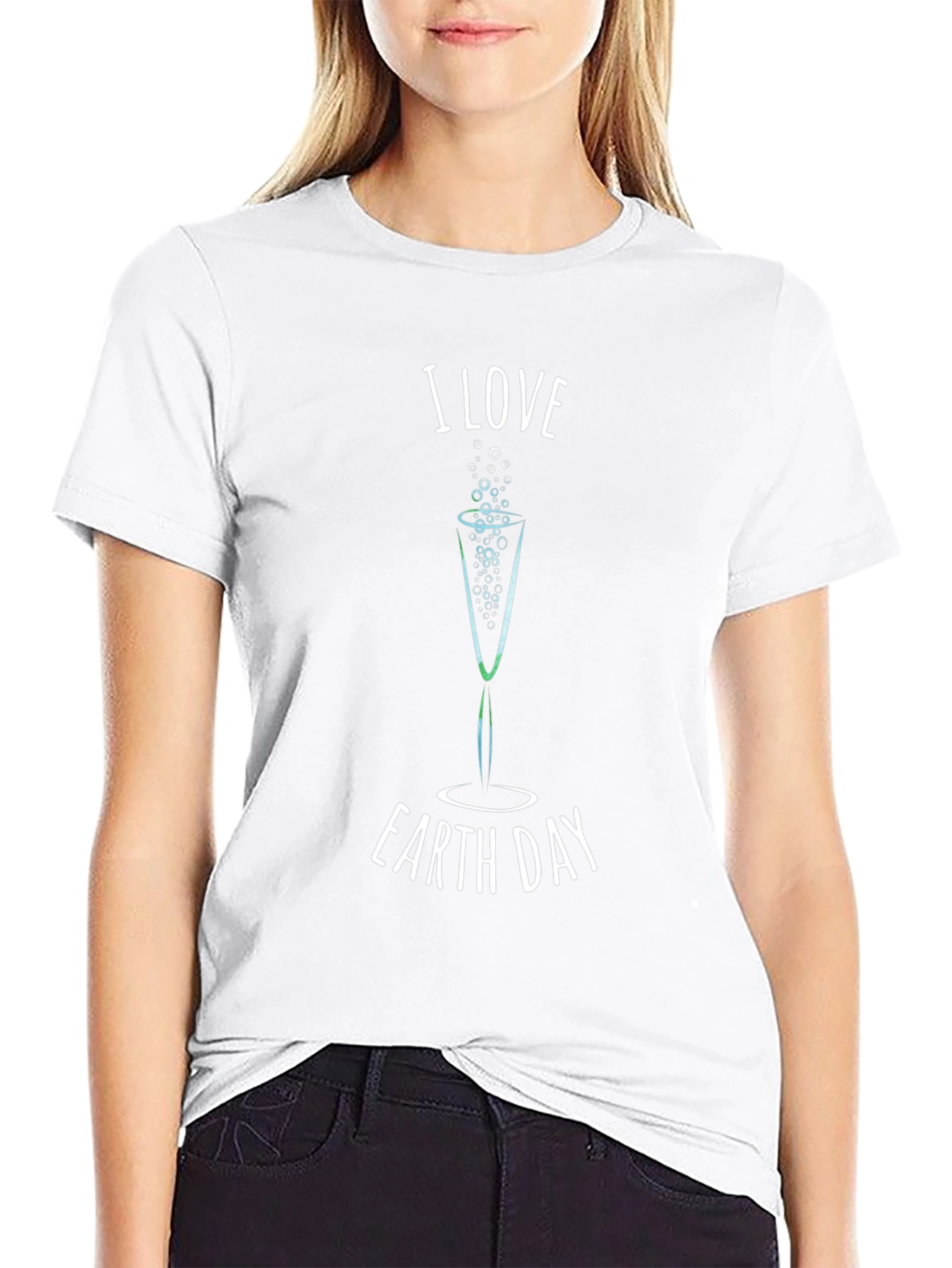 I Love Earth Day Graphic T-Shirt