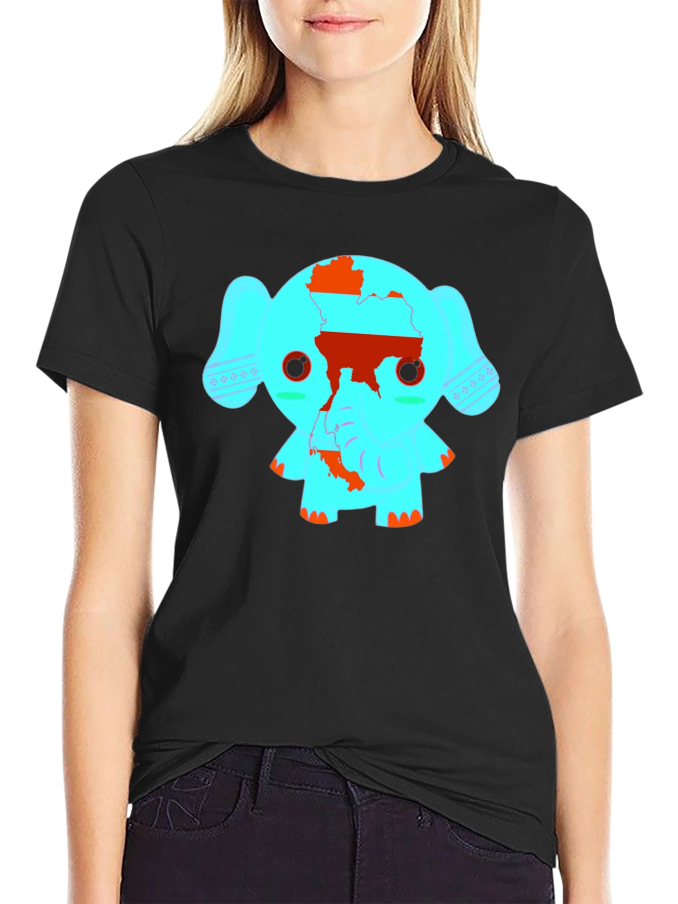 Thailand Elephant T-Shirt - Novelty Design