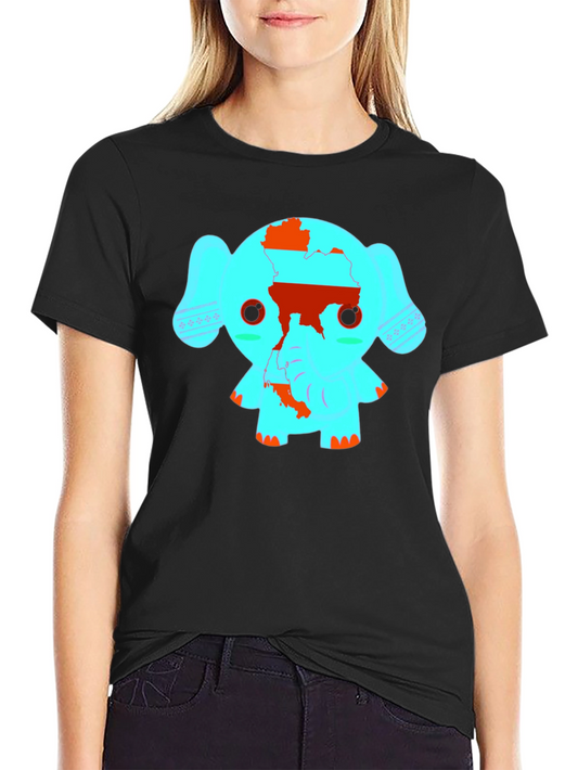 Thailand Elephant T-Shirt - Novelty Design