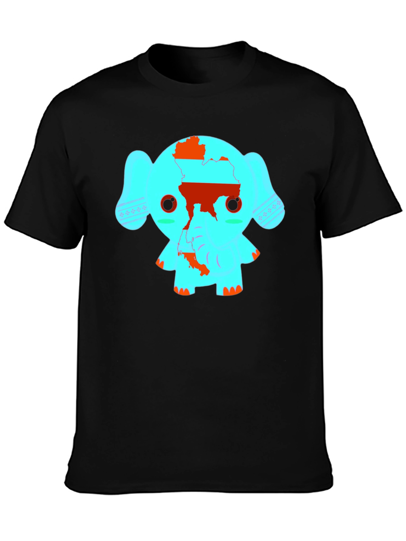 Thailand Elephant T-Shirt - Novelty Design