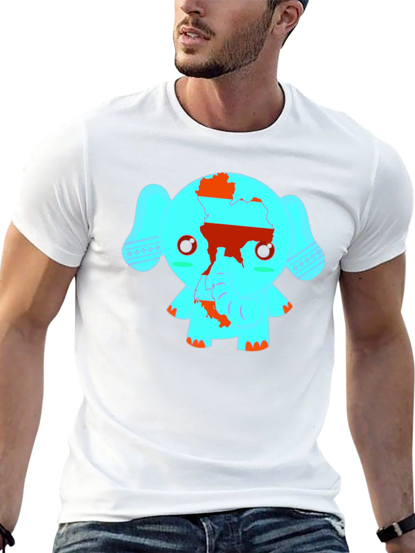 Thailand Elephant T-Shirt - Novelty Design