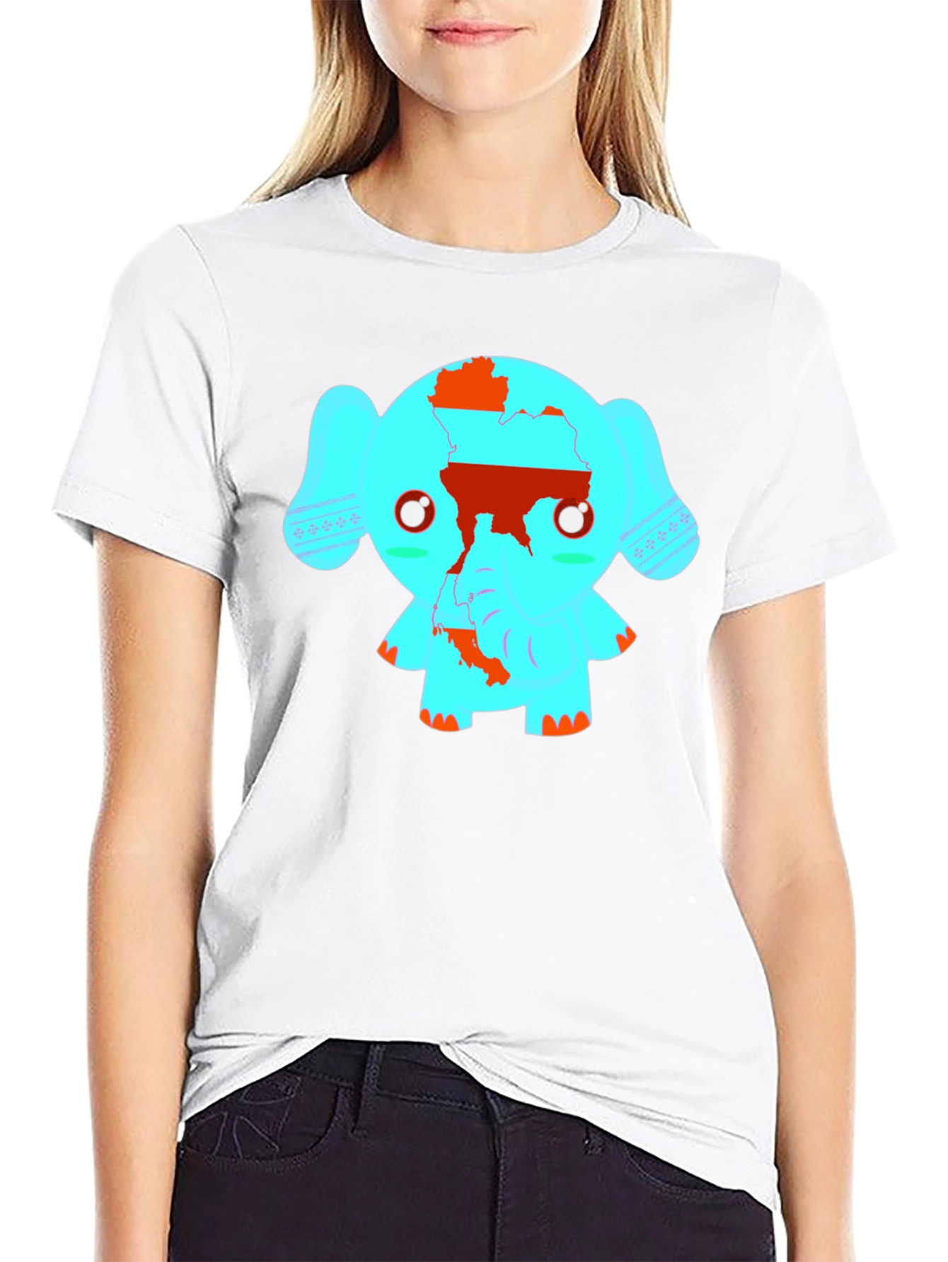 Thailand Elephant T-Shirt - Novelty Design