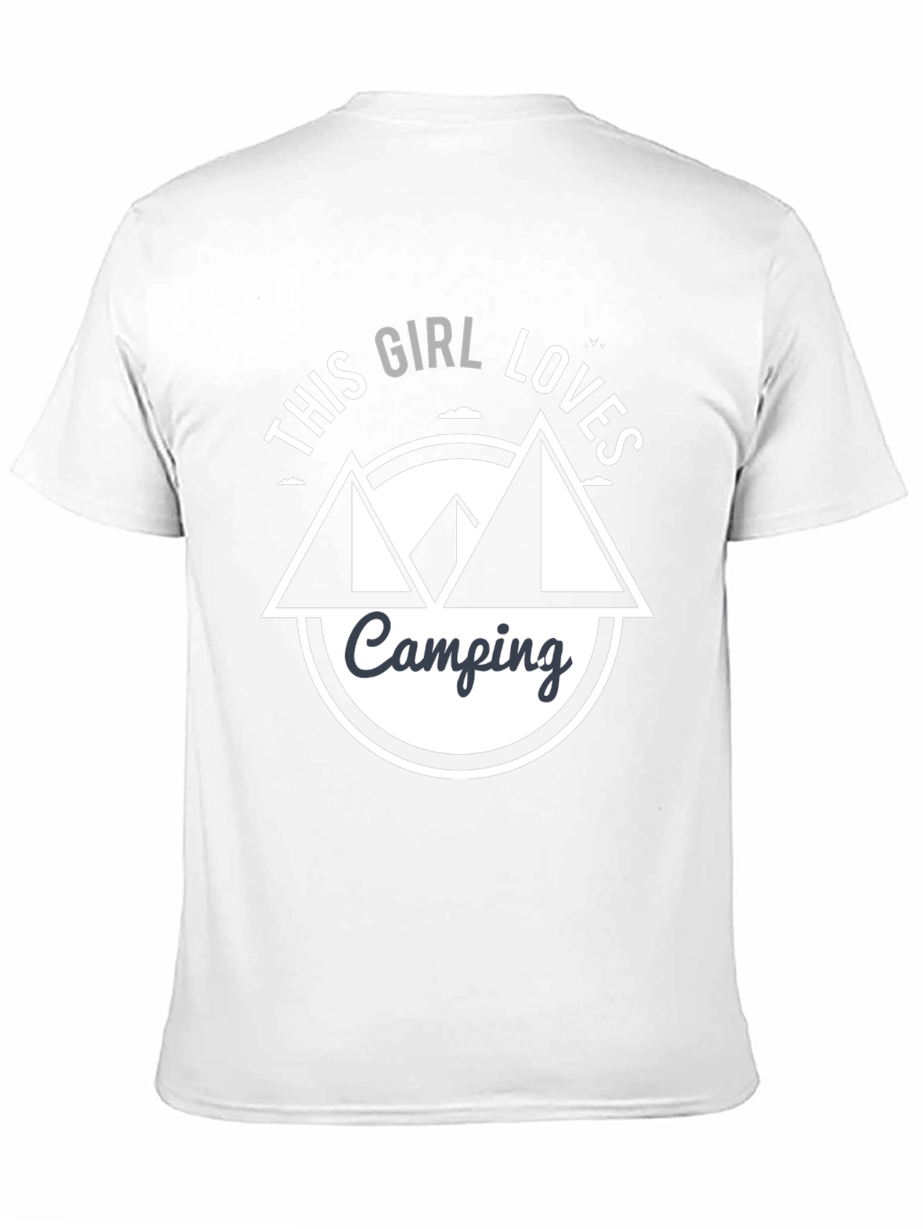 Camping Lover Graphic Tee - This Girl Loves Camping