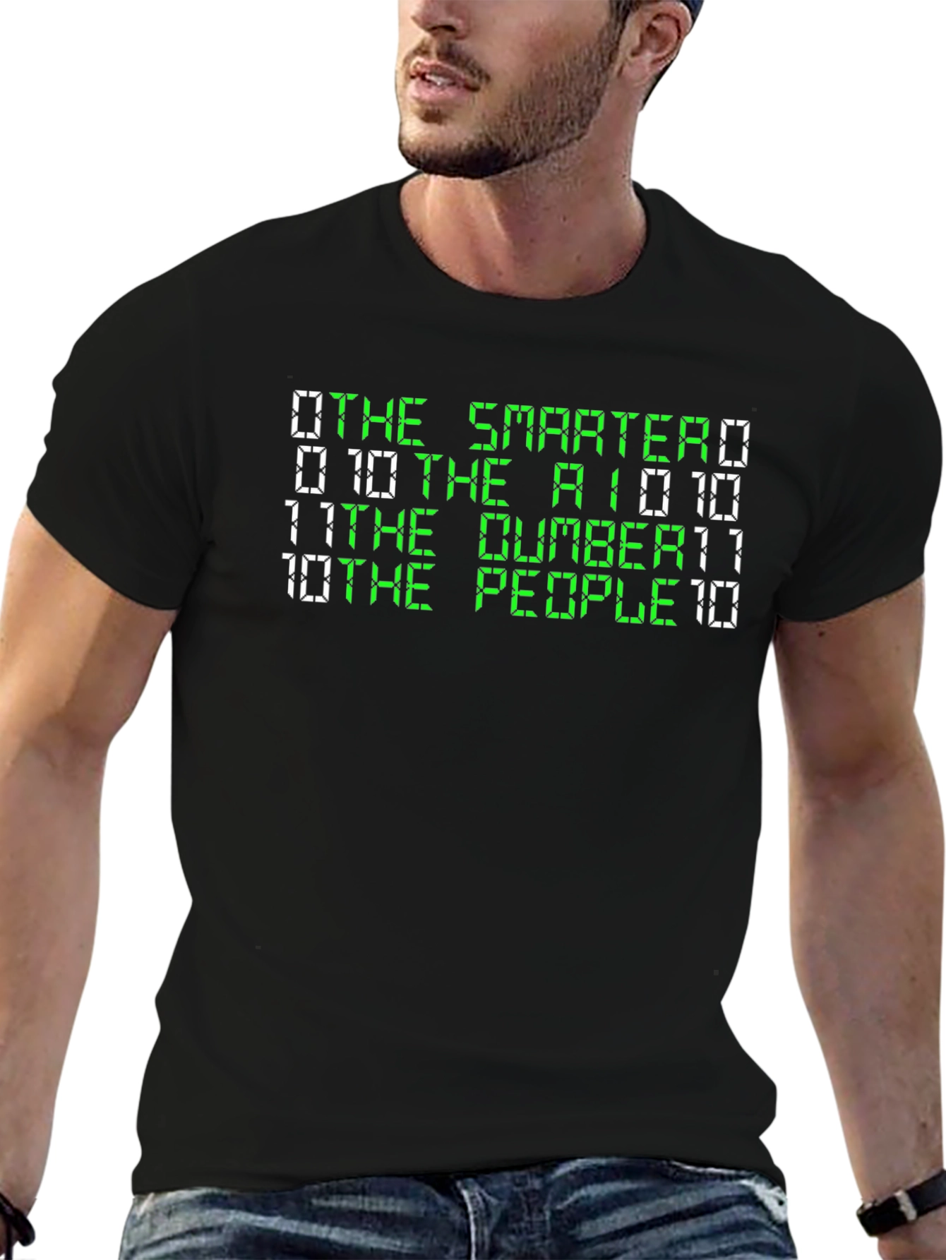Binary Code T-Shirt: Smarter Than The Average