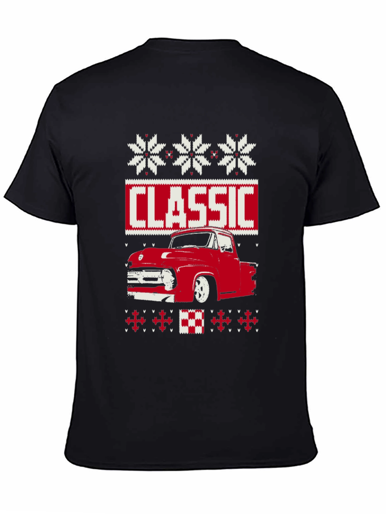 Classic Truck Christmas Sweater T-Shirt