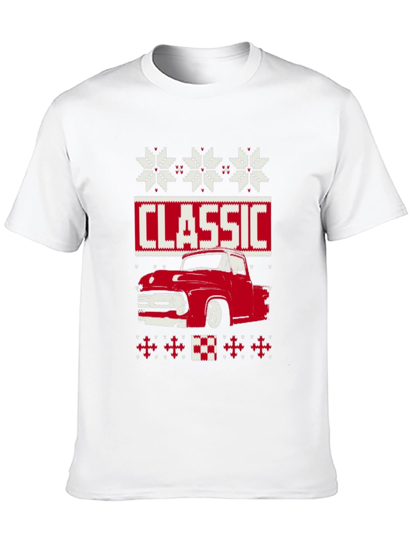 Classic Truck Christmas Sweater T-Shirt